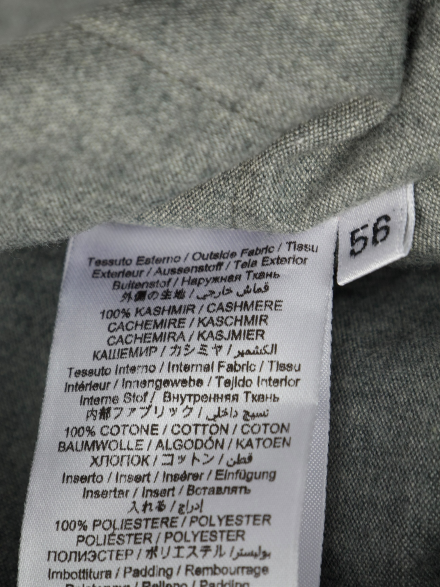 Doriani Cashmere Taupe Cashmere & Castorino Beaver Fur Knitwear