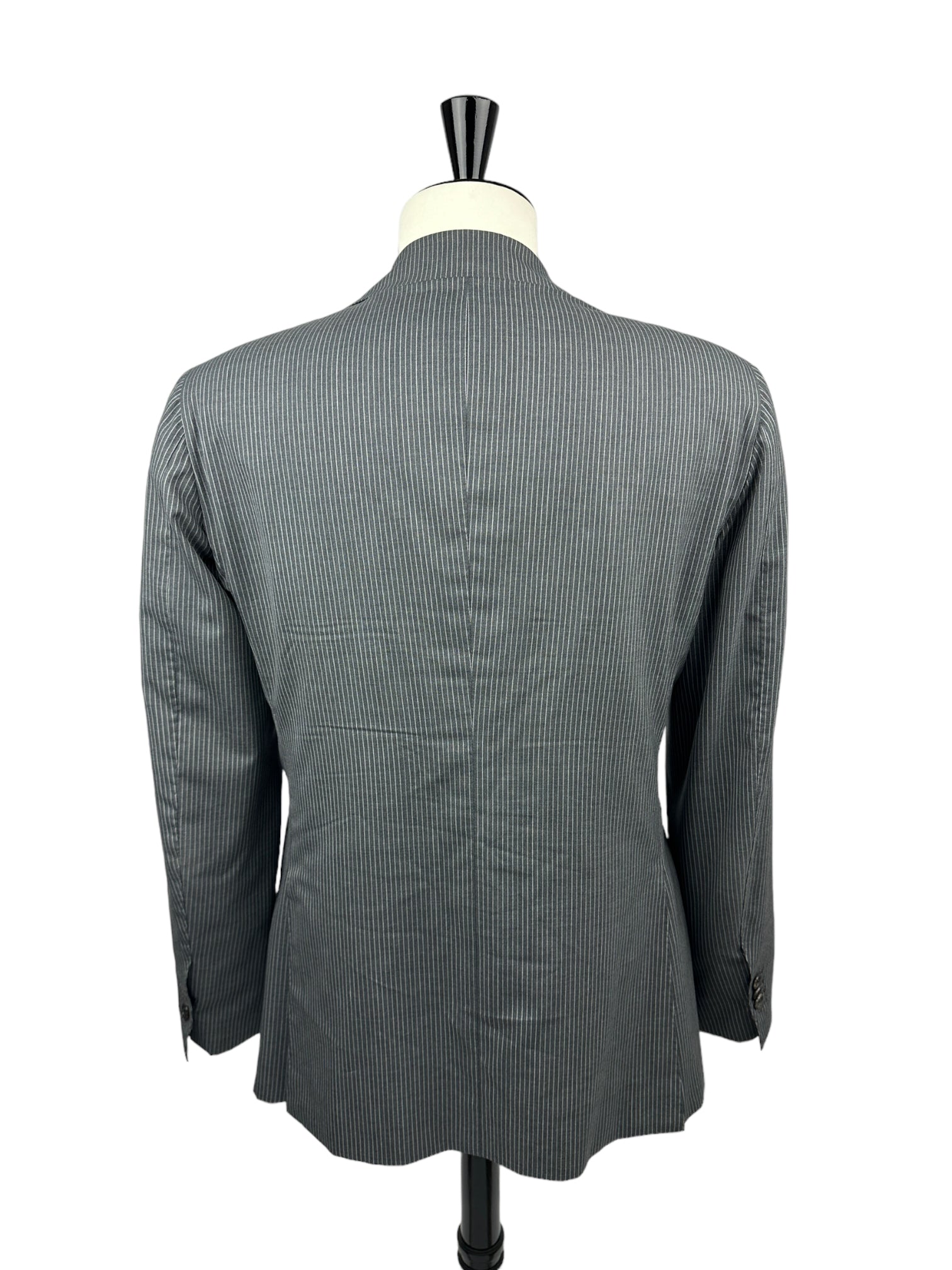 Orazio Luciano Grey Pinstripe Suit