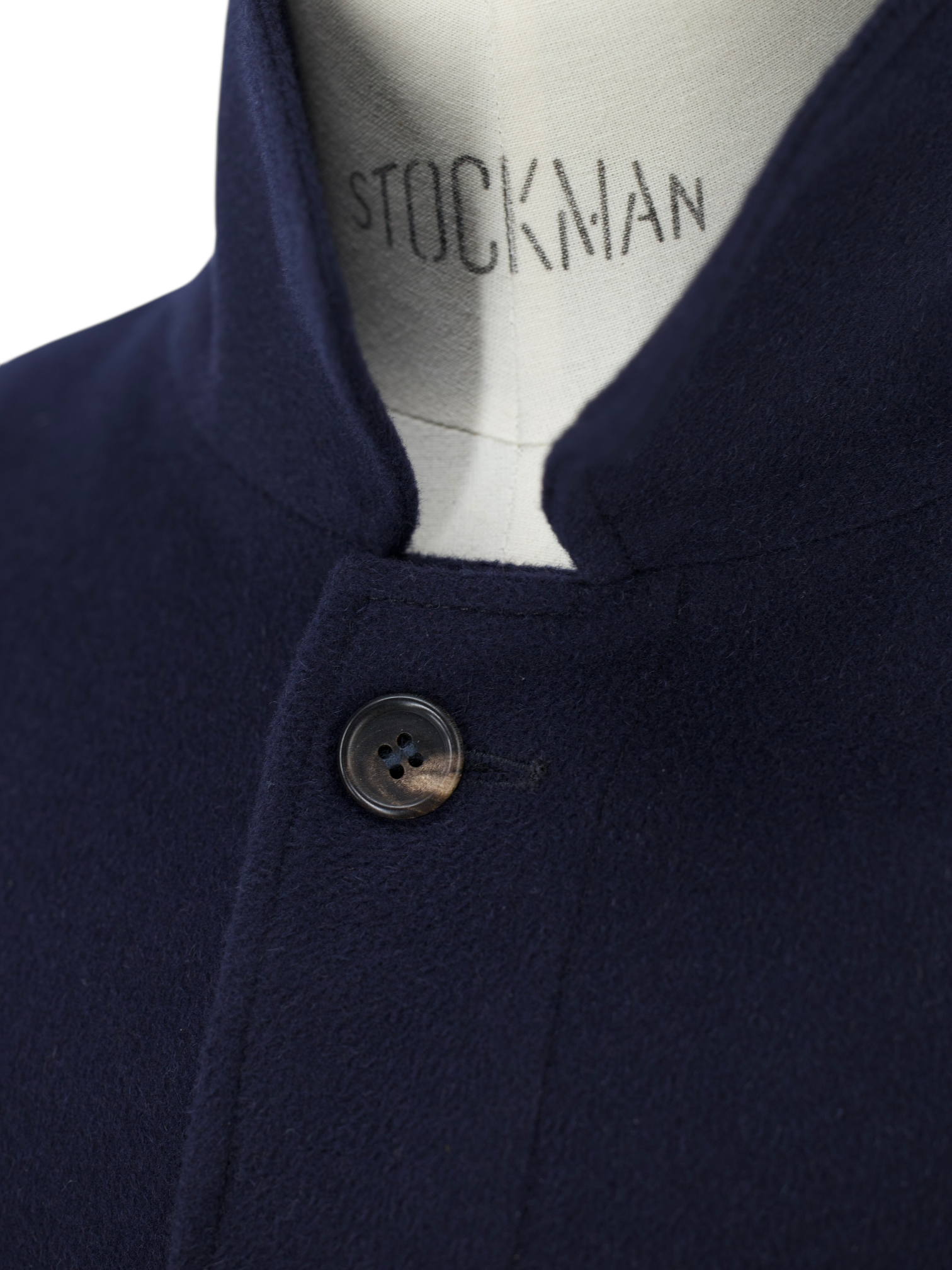 Luigi Borrelli Navy Pure Camel "Royal Collection" Carcoat
