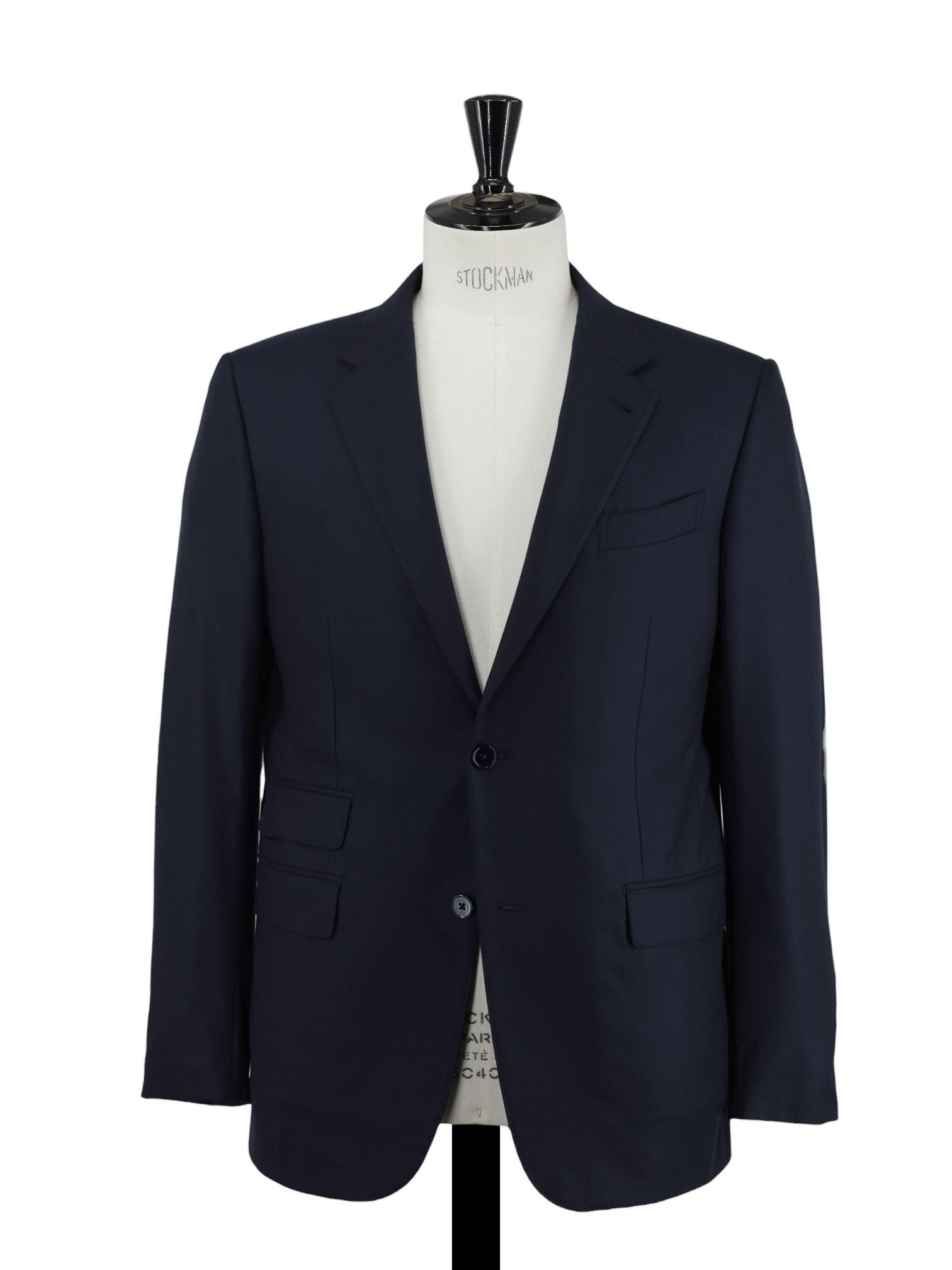 Ermenegildo Zegna Navy 12milmil12 Micro-Herringbone Suit