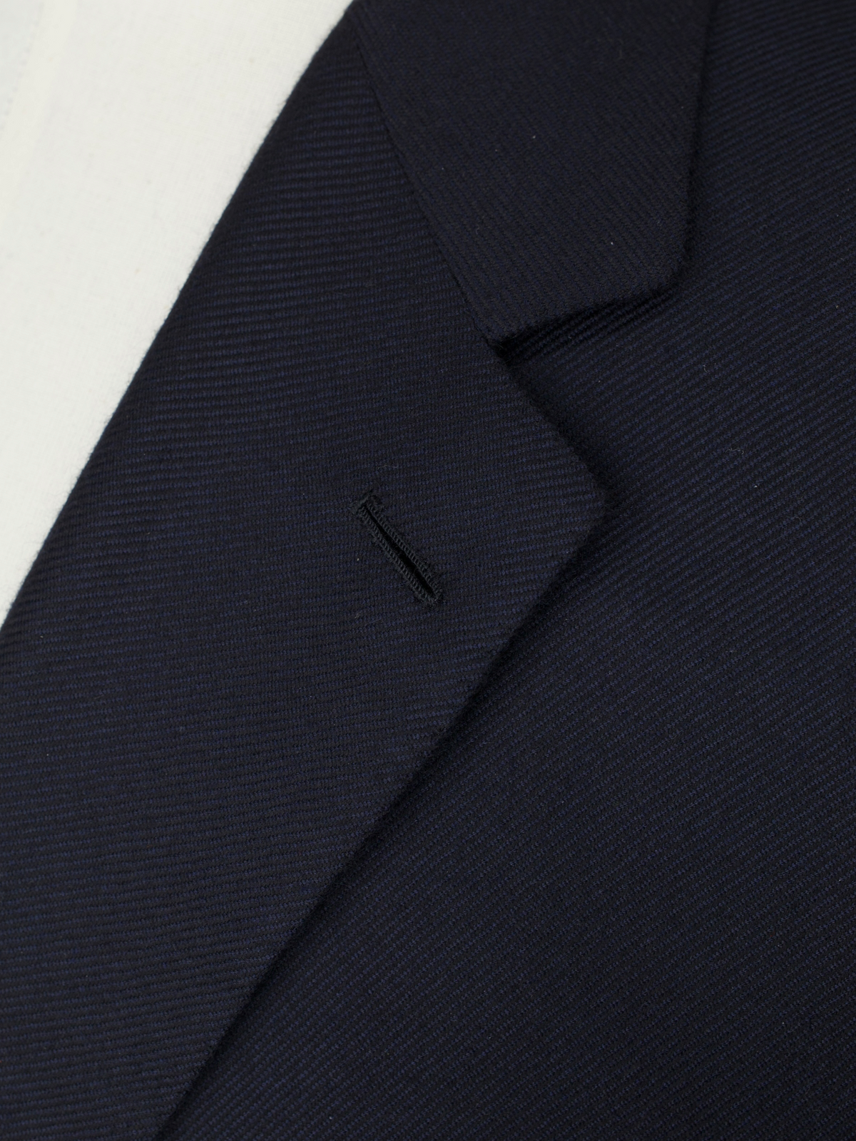 Brioni Navy Pure Lightweight-Cashmere Twill Parlamento Blazer Jacket