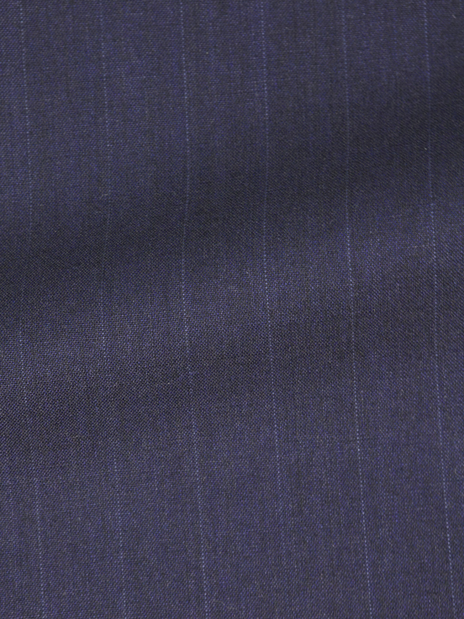 Kiton Navy 14-Micron Natural Stretch Pinstripe Suit