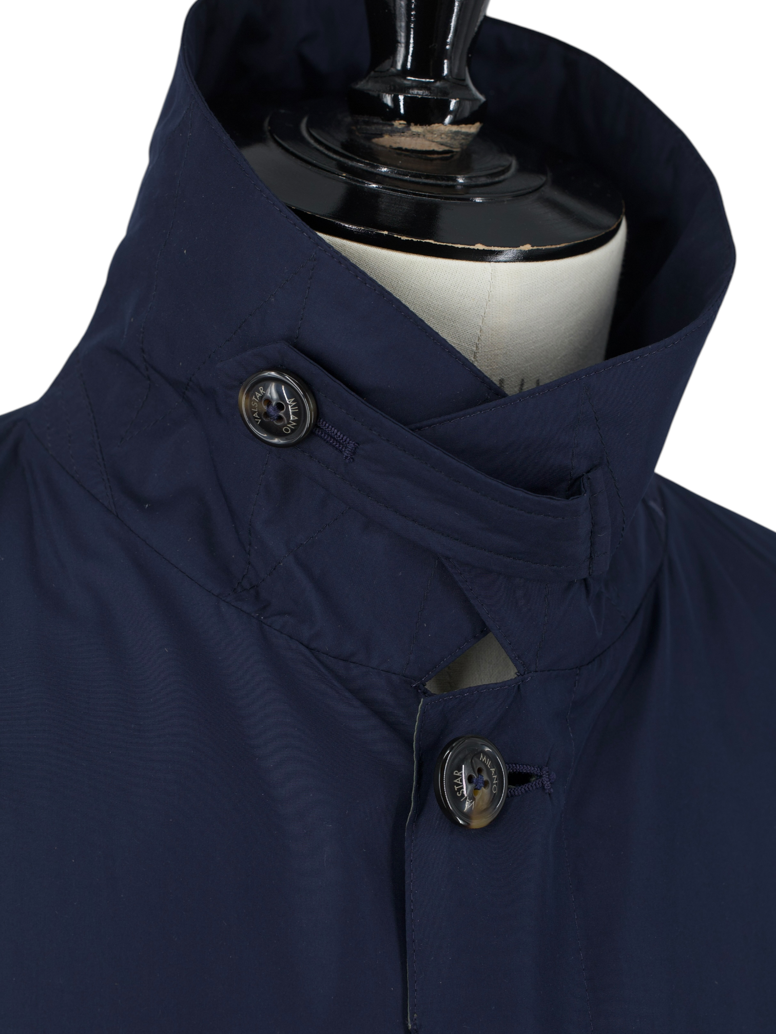 Valstar Navy Superlight Water-Repellent "Tascabile" Raincoat