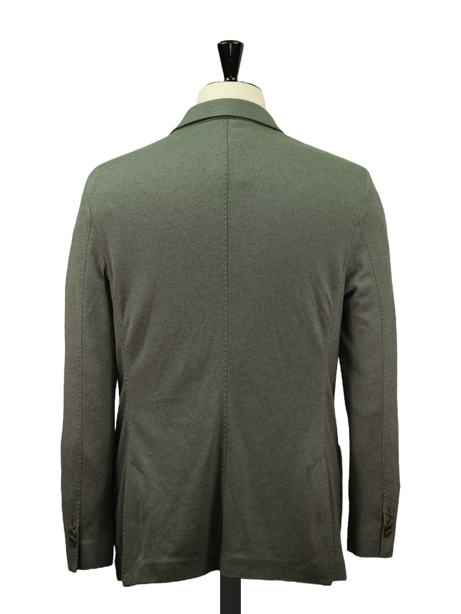 Loro Piana Sage Green Knitted Silk & Cashmere Tricot Jacket