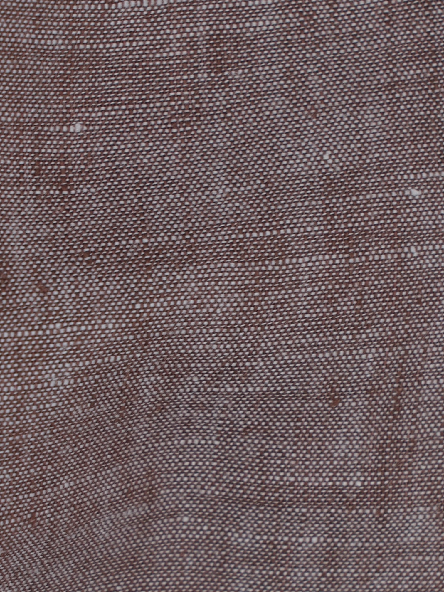 Fralbo Napoli Dusty Brown Pure Linen Button-Down Summer Shirt