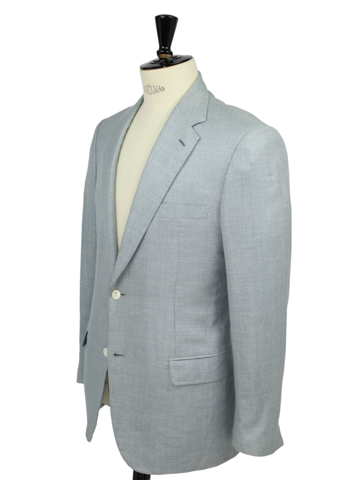 Brioni Light Blue Cashmere, Silk & Linen Parlamento Jacket