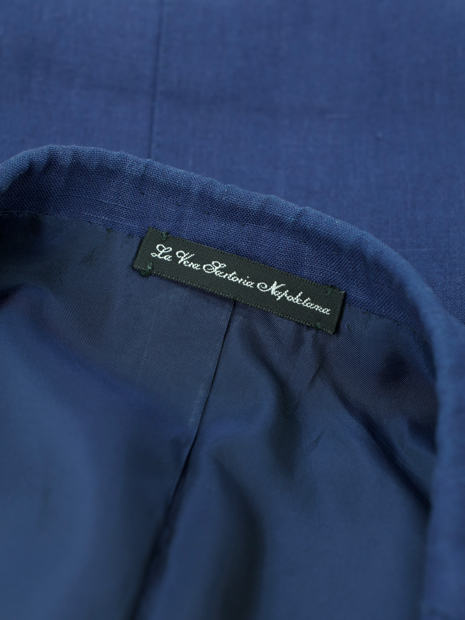 Orazio Luciano Cobalt Blue Pure Linen Summer Suit