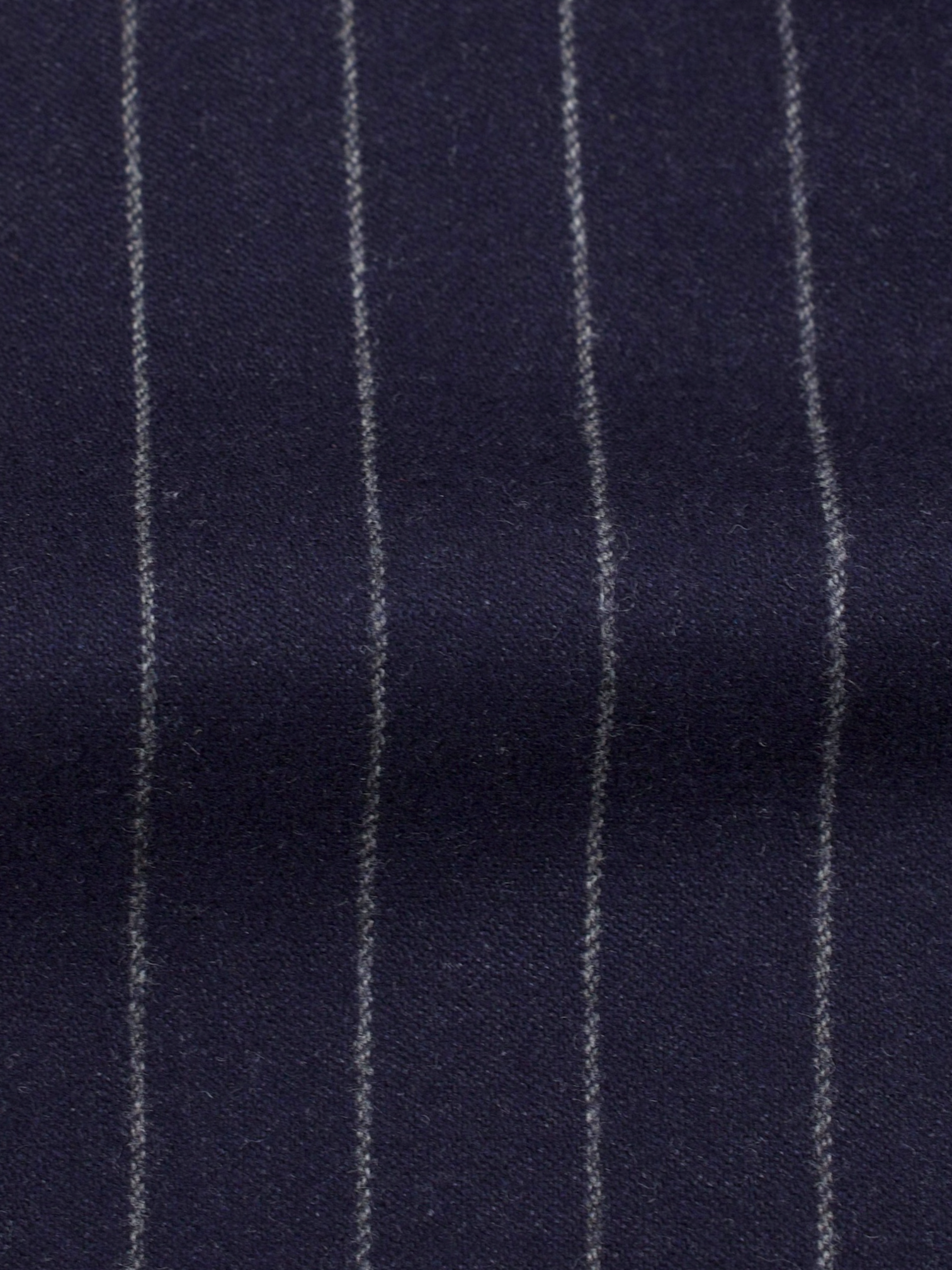 Brunello Cucinelli Navy Wool & Cashmere Elbow-Patch Pinstripe Jacket