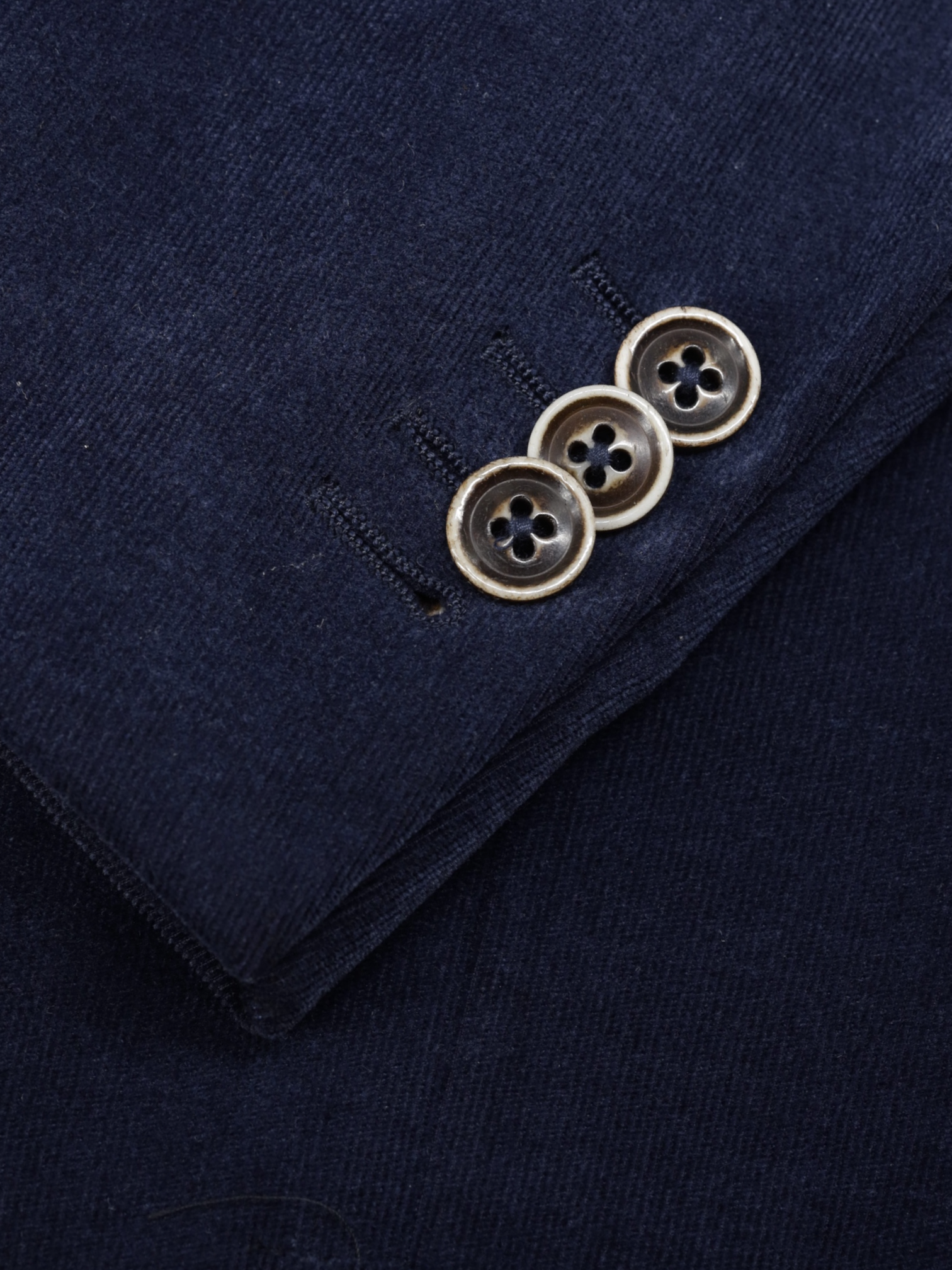 Ermenegildo Zegna Dark Blue Cotton, Cashmere-Stretch "Cashco Comfort" Mila Jacket