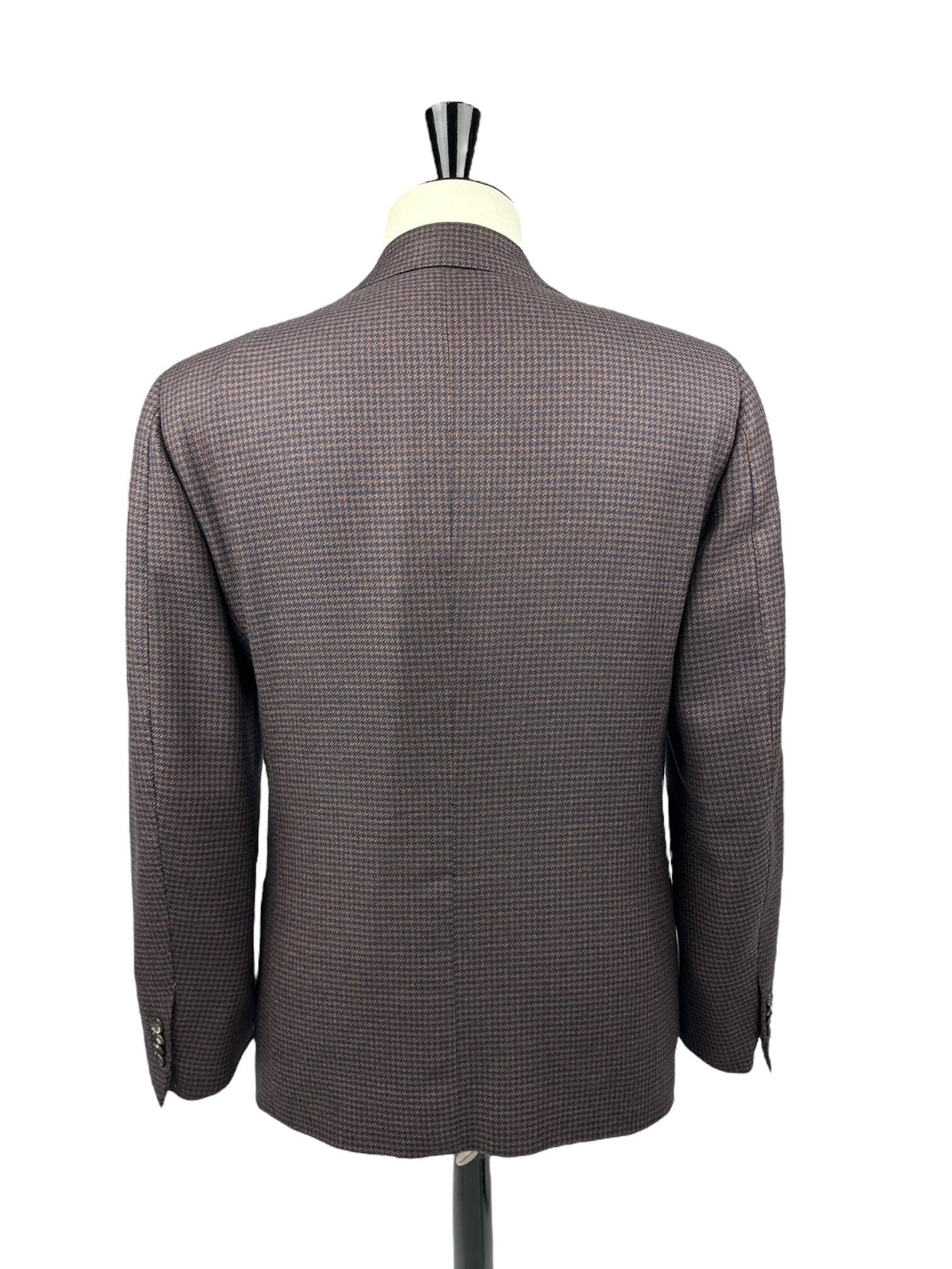 Cesare Attolini Dark Brown Pied de Poule Jacket