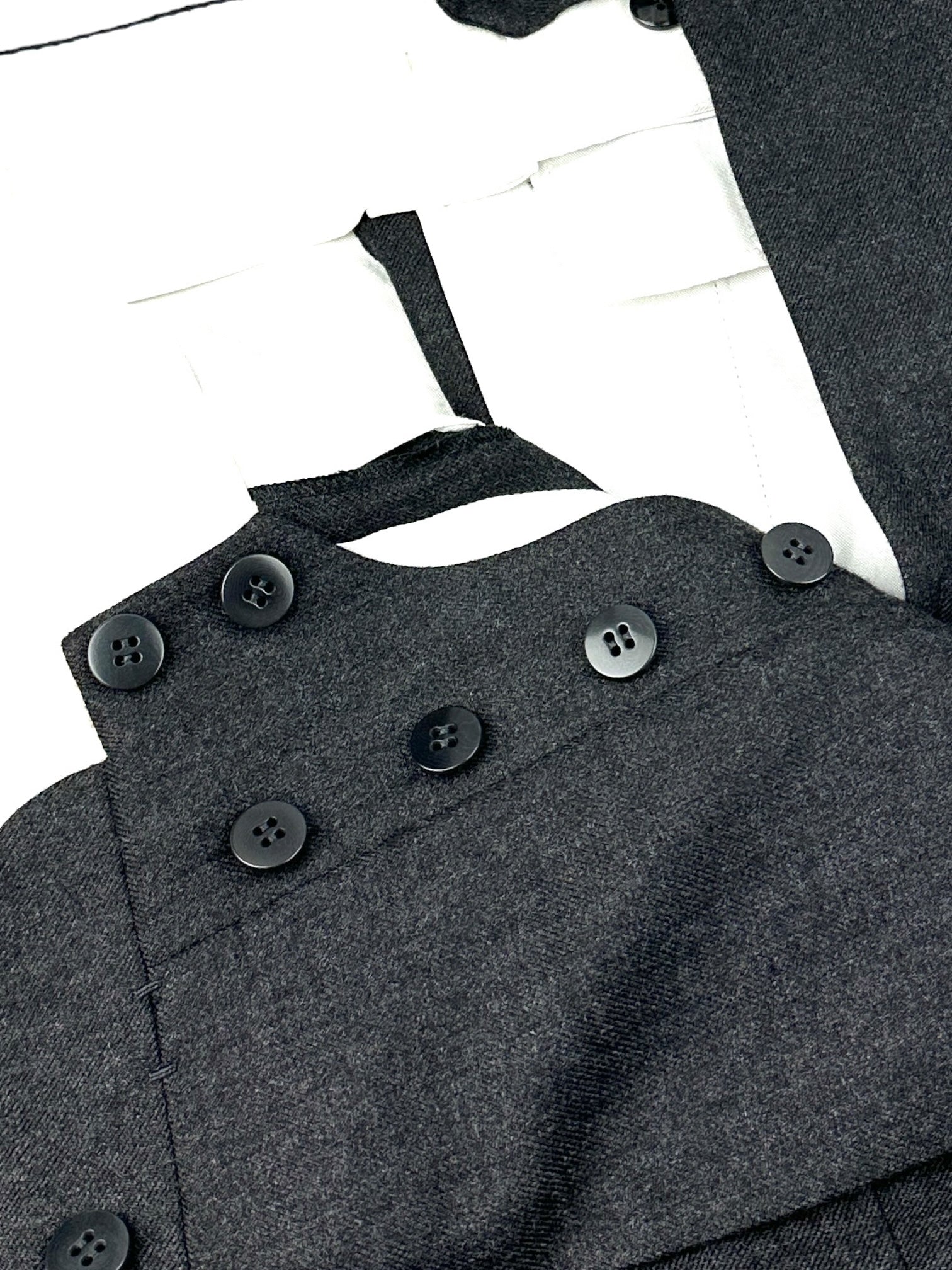 Cesare Attolini Grey Pure Cashmere Suit + Extra Trousers