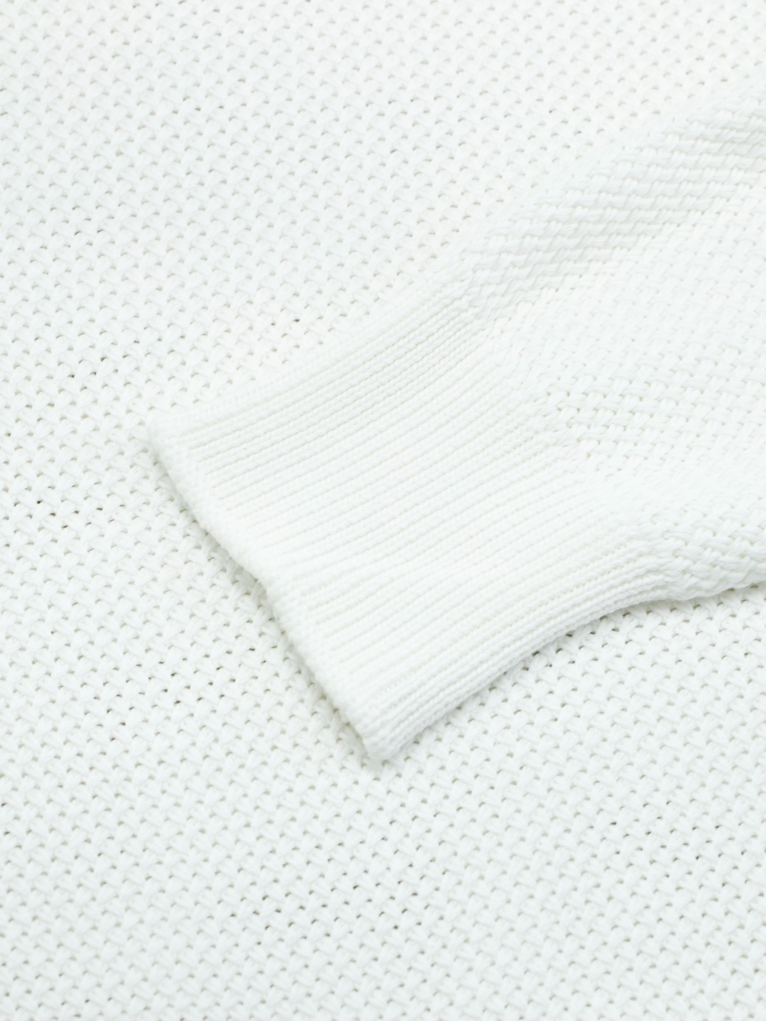 Fioroni White Cotton & Silk Tricot "The Talented Mr. Ripley" Polo