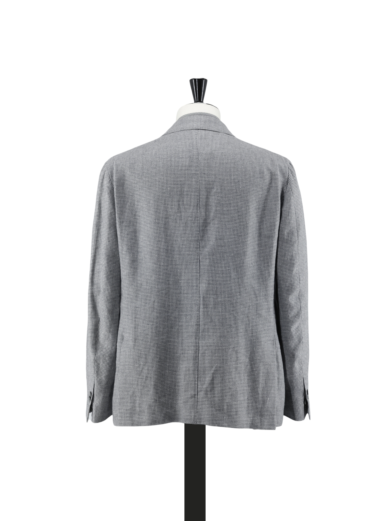 Corneliani ID Grey Hemp & Wool Micro-Pattern "Light Living" Jacket