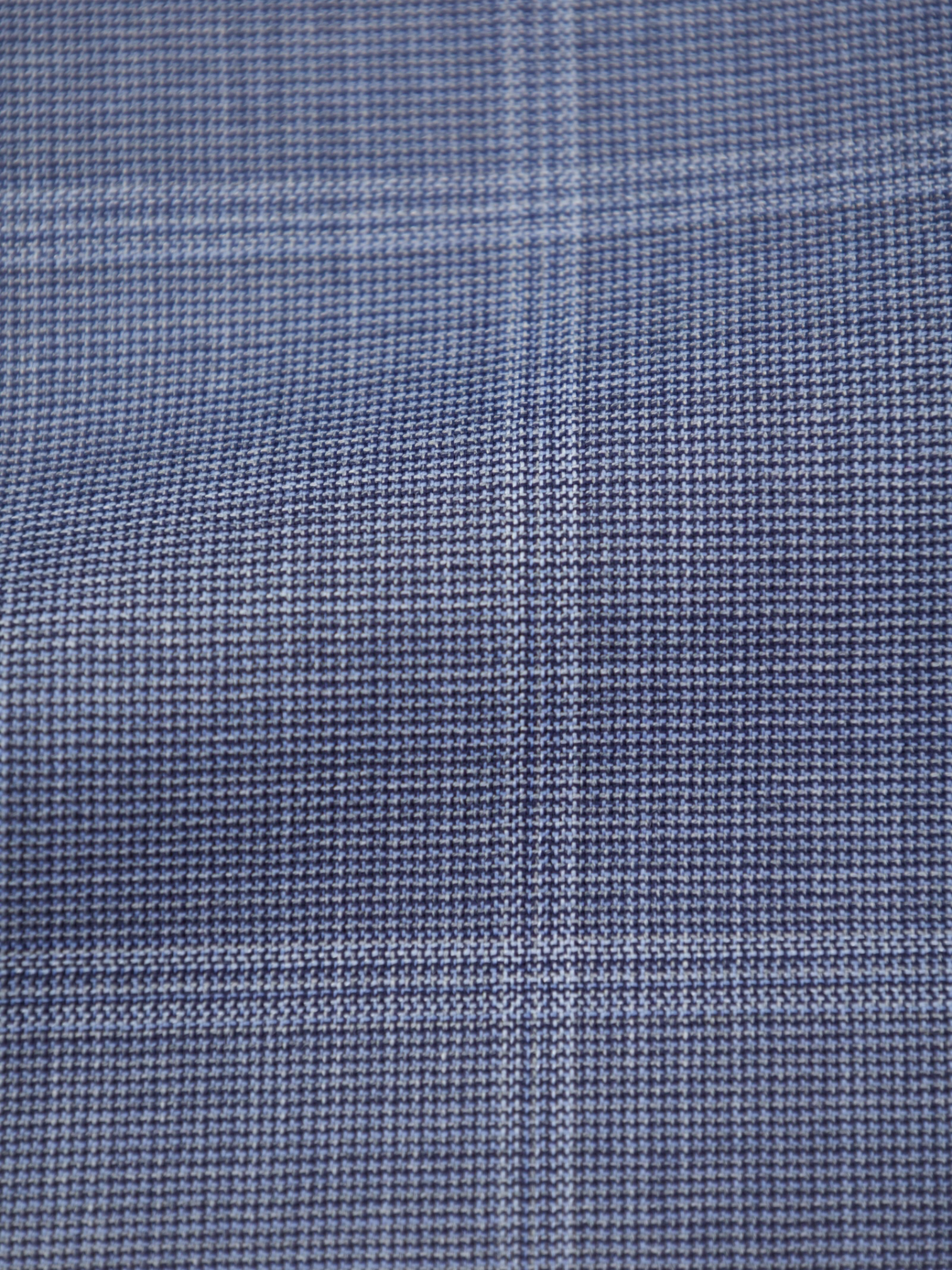 Ermenegildo Zegna Steel Blue 15 MilMil 15 Windowpane Suit