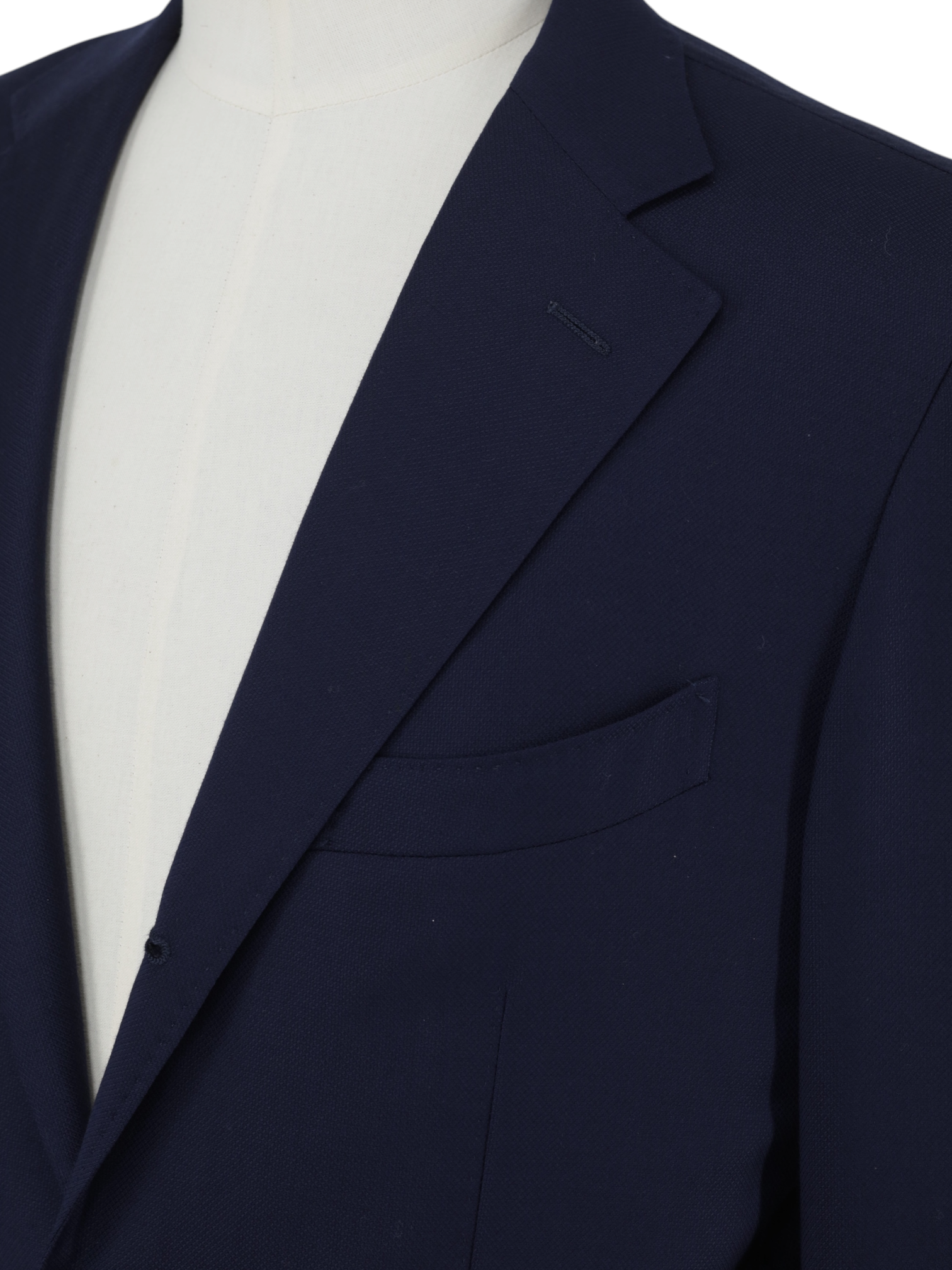 Corneliani Sartoria Navy Fine-Wool Blazer Jacket
