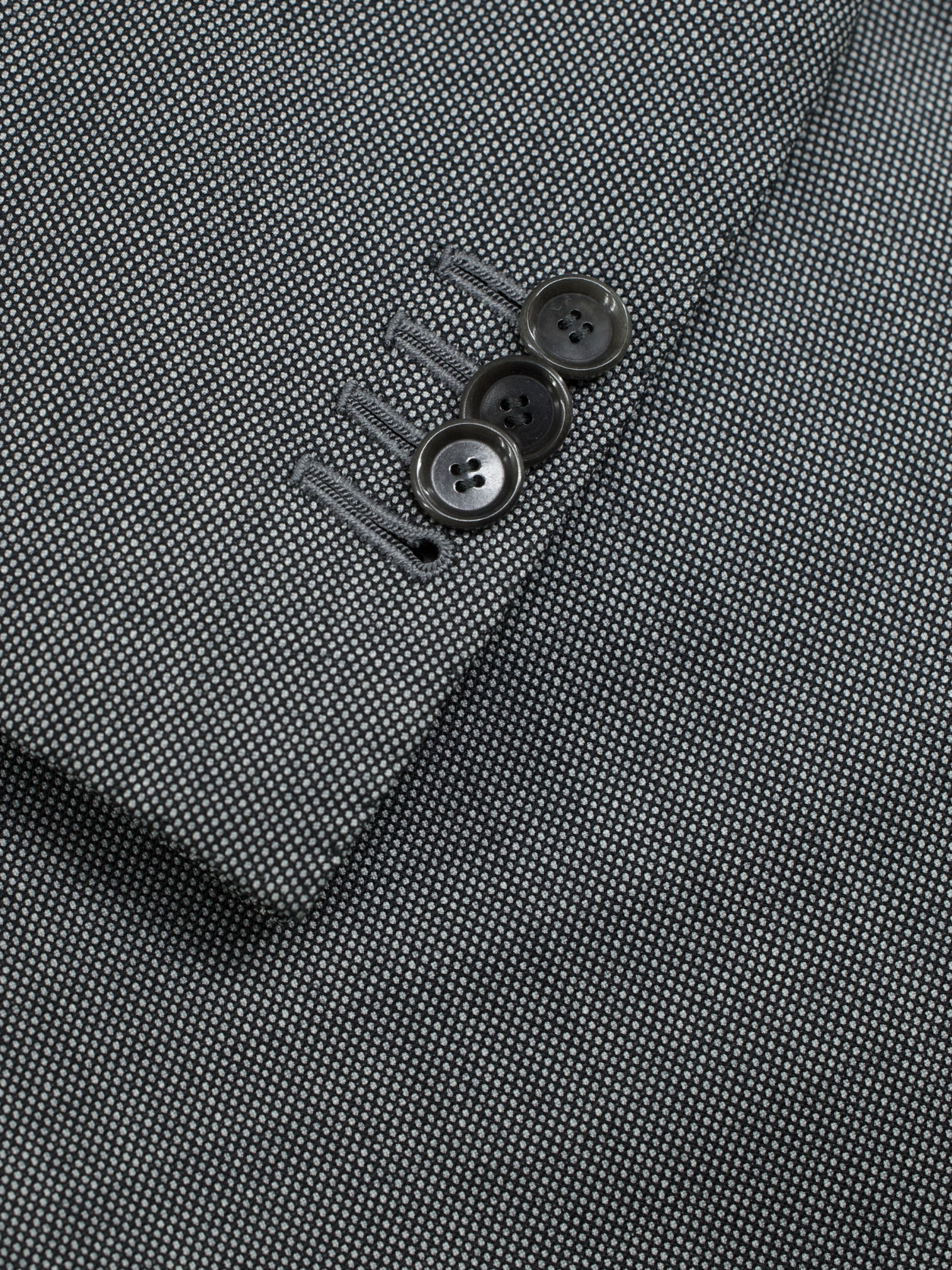 Cesare Attolini Light Grey Super 130's Birdseye Suit