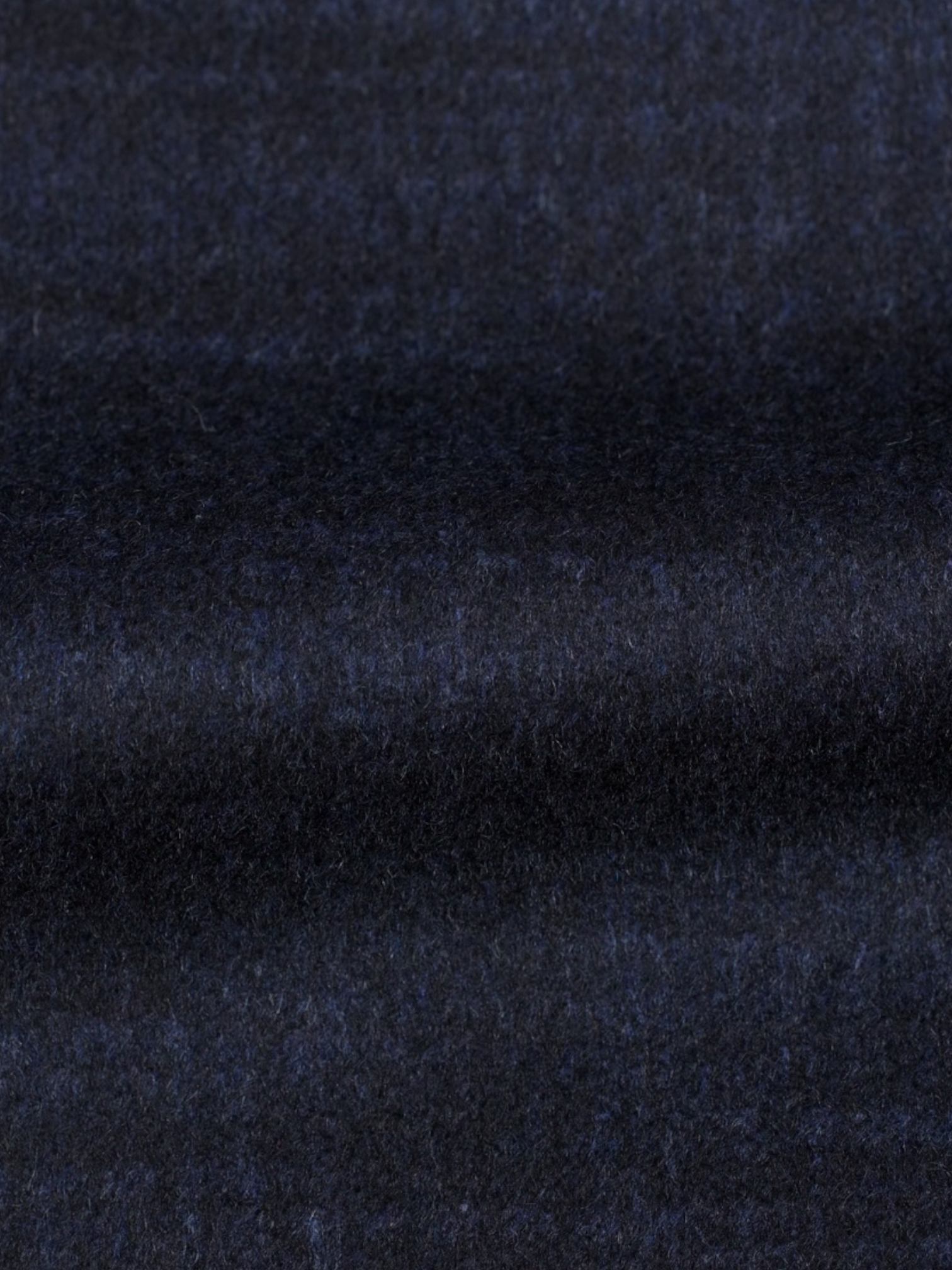 Kiton Navy Pure Cashmere Double-Breasted Shadow-Check Overcoat