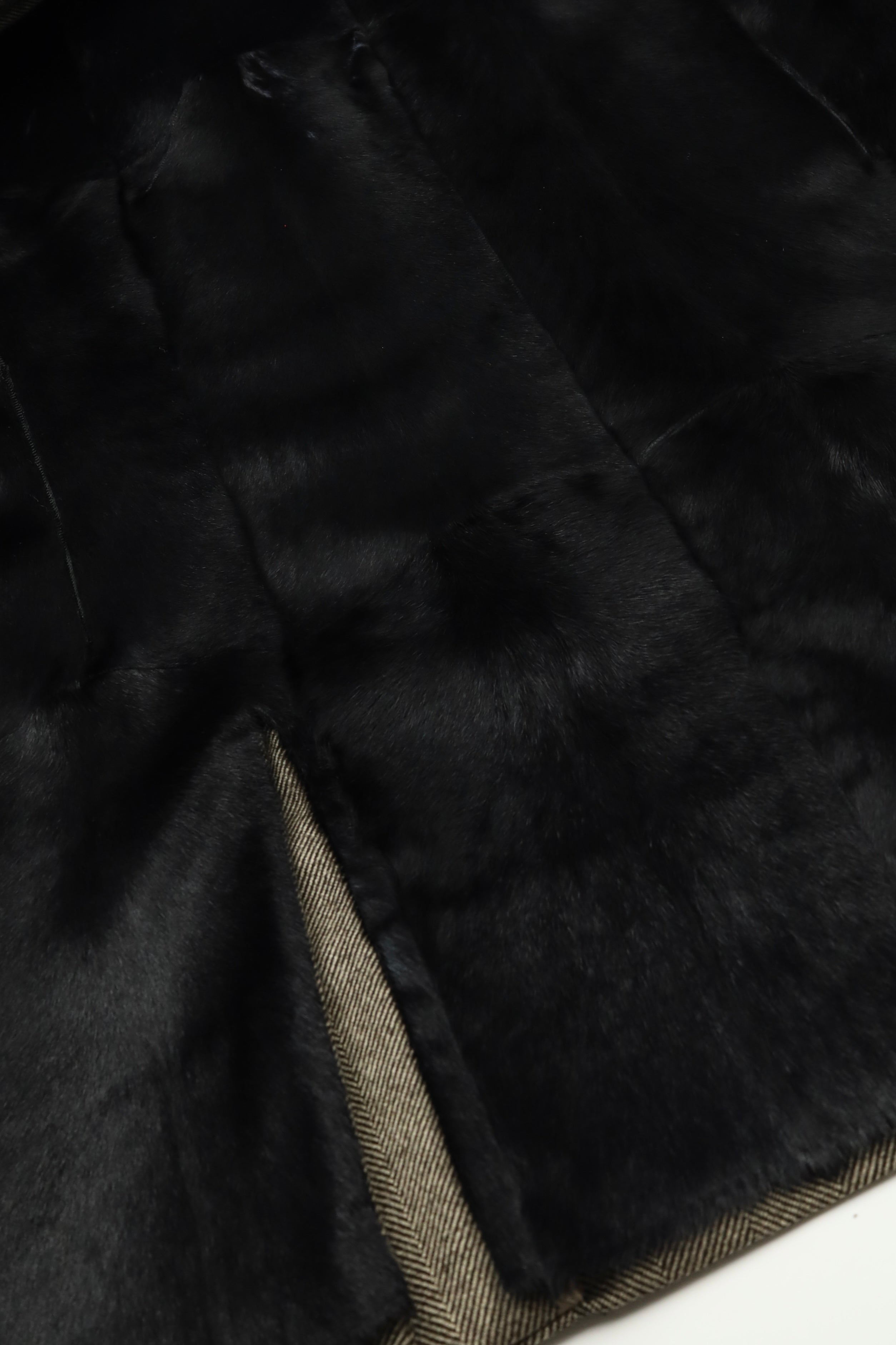 Brioni Light Brown Storm System® Herringbone Double-Breasted Peacoat