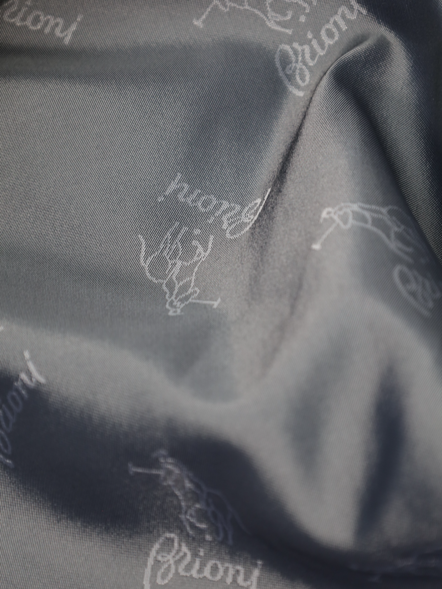 Brioni Grey Cashmere & Silk Bracciano Jacket