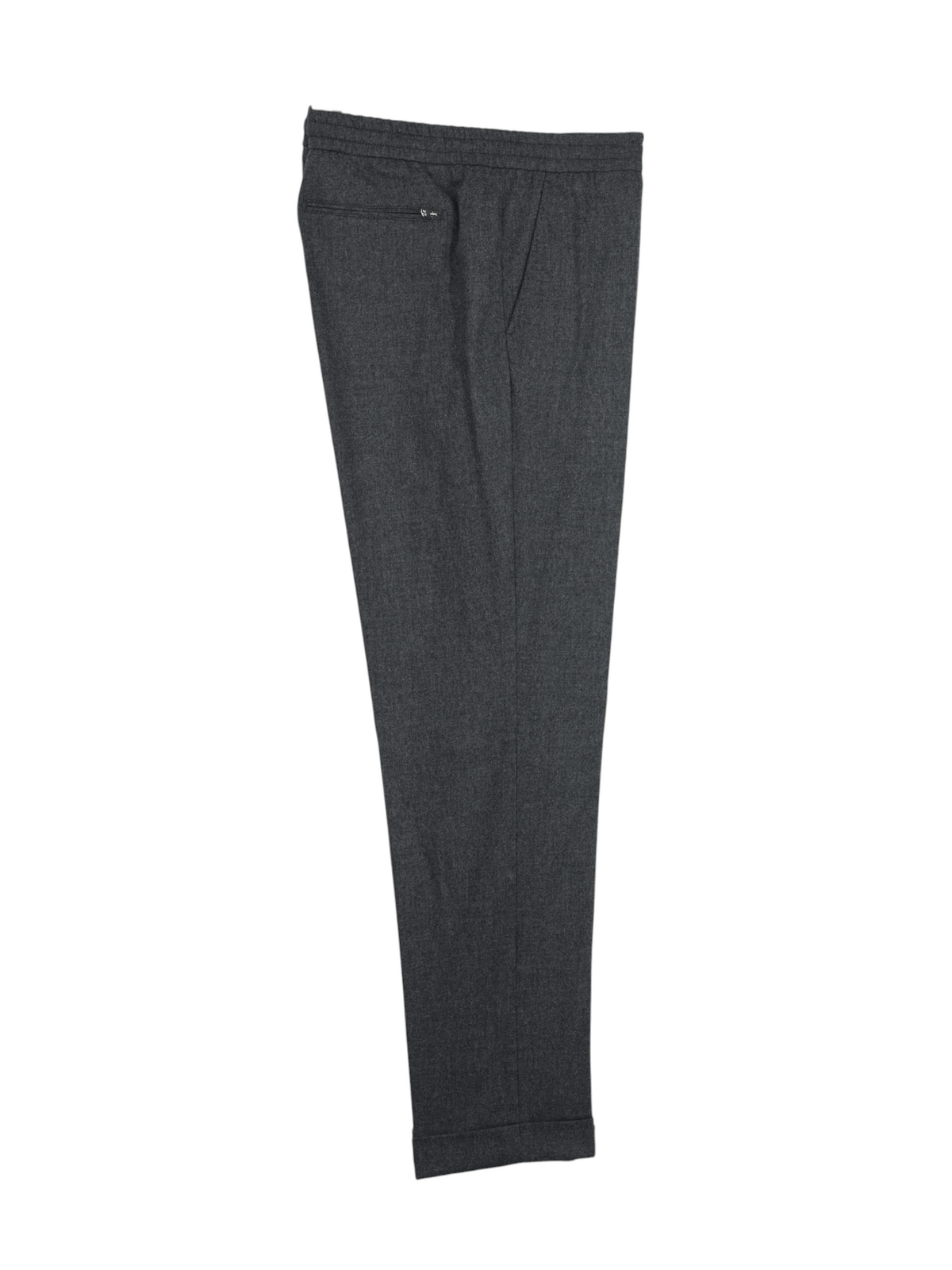Marco Pescarolo Grey Wool, Cashmere & Stretch Flannel Zip-Up Luxury Set