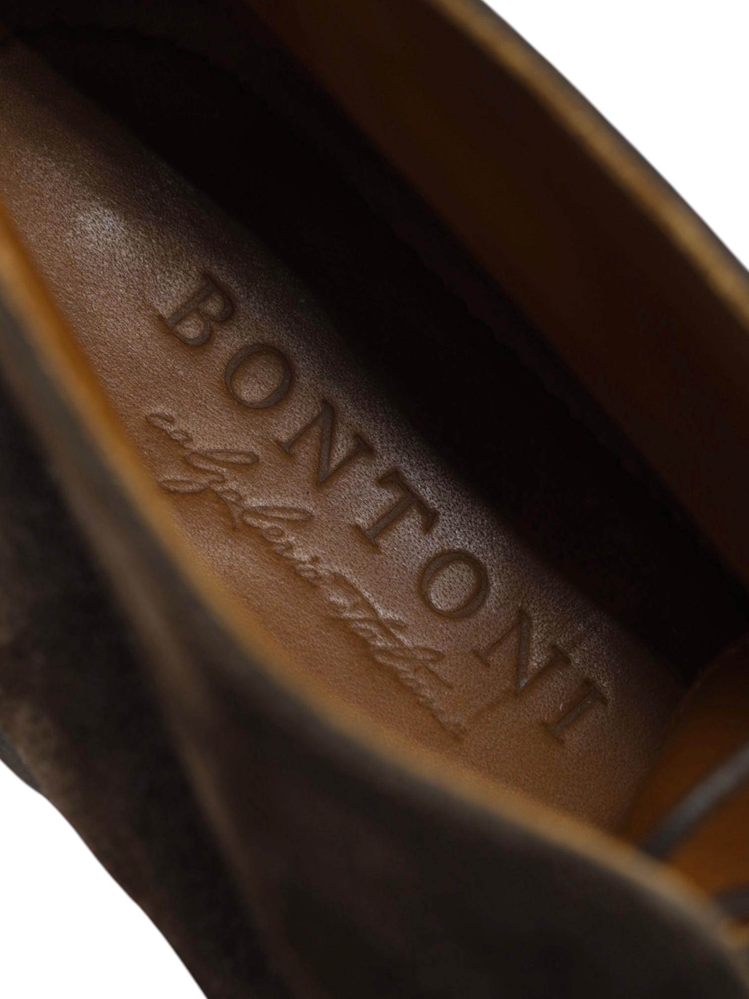 Bontoni Dark Brown Suede Norvegese Desert Boots