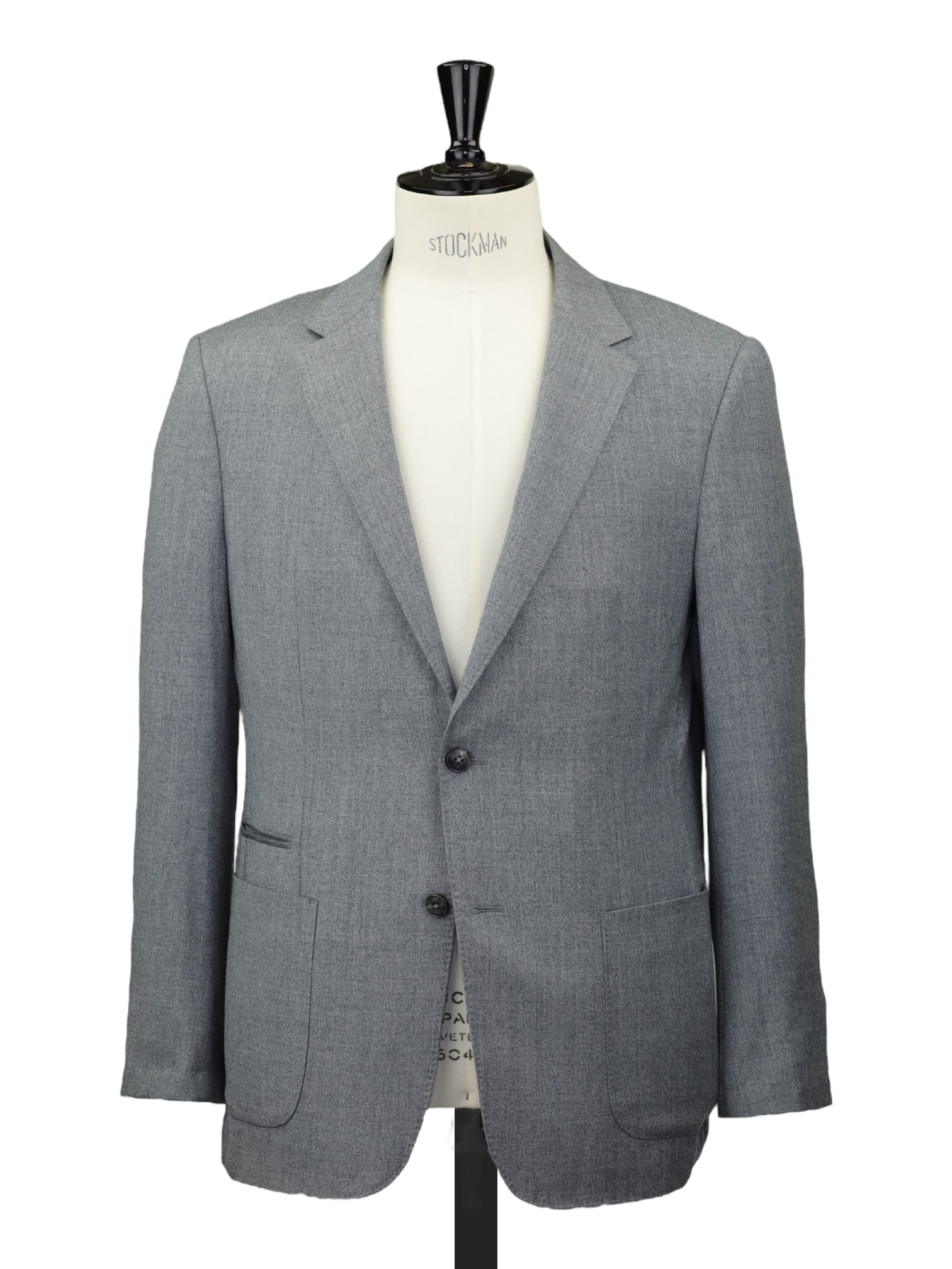 k*s様 shinya Zenovia lambs wool melton Z-Zegna Grey Tech-Merino Washable Wool Suit
