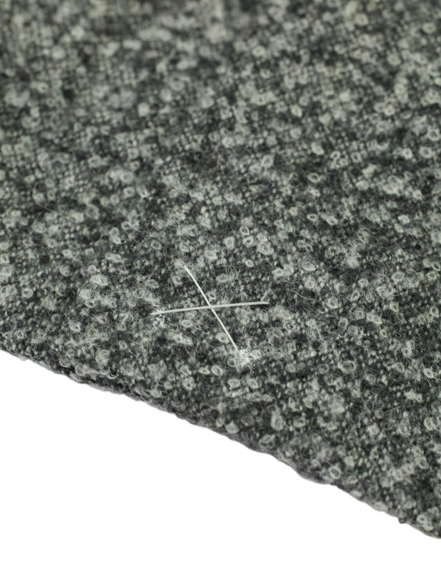 Brunello Cucinelli Grey Alpaca, Wool & Cashmere Speckled Jacket