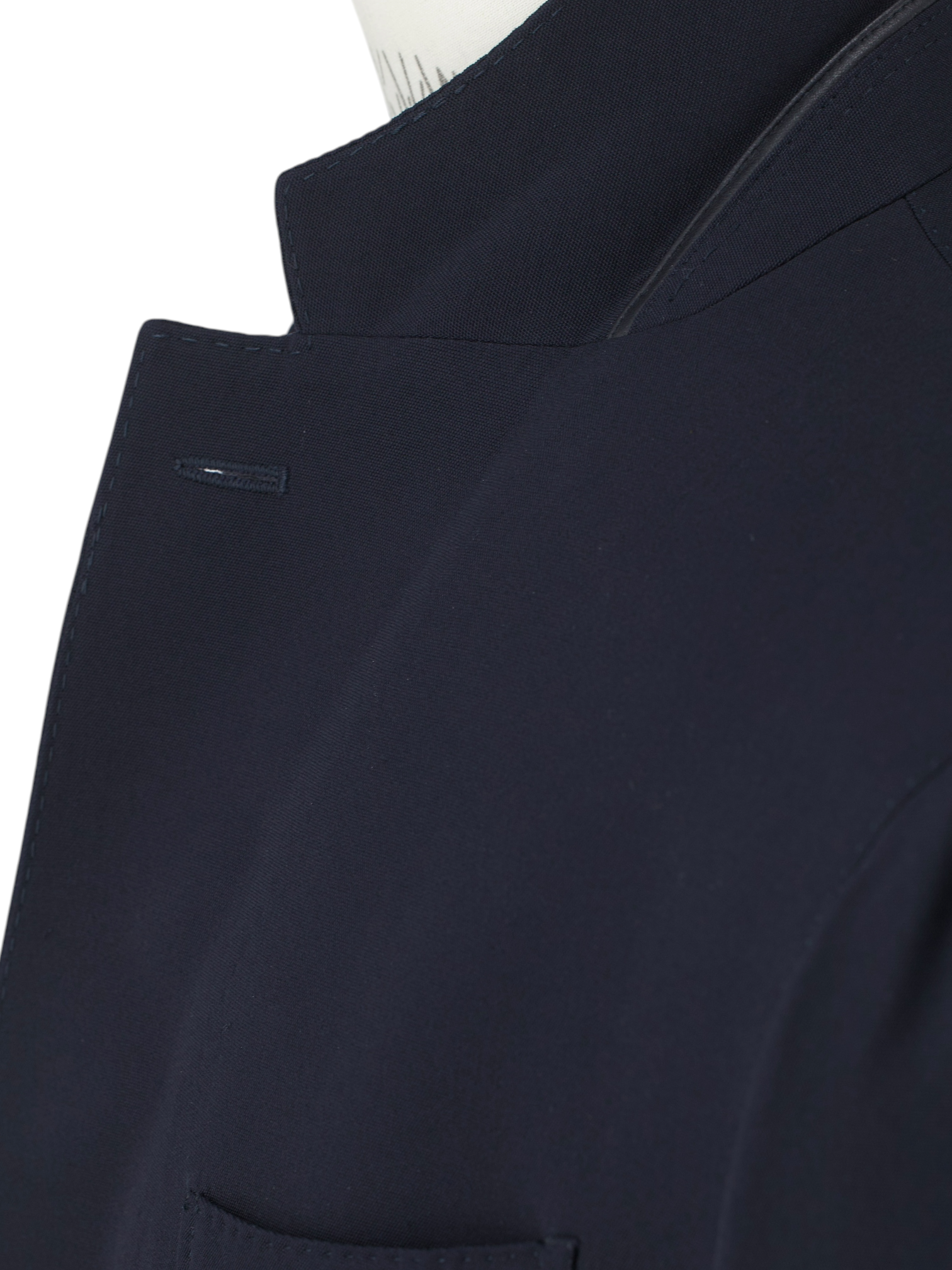Ermenegildo Zegna Black Trofeo-Wool Unlined "Travel" Jacket