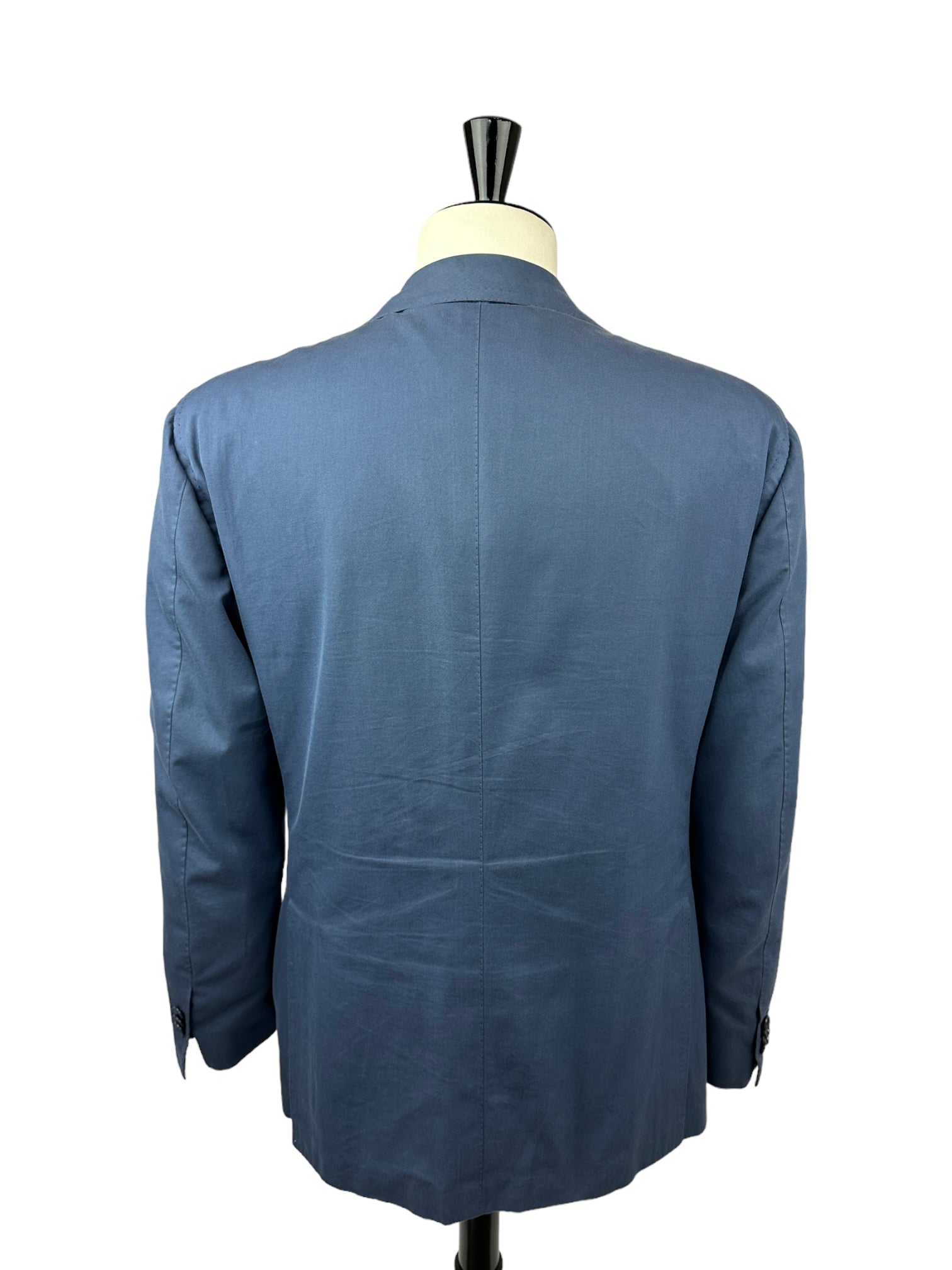 Cesare Attolini denimblauw katoenen kasjmier pak