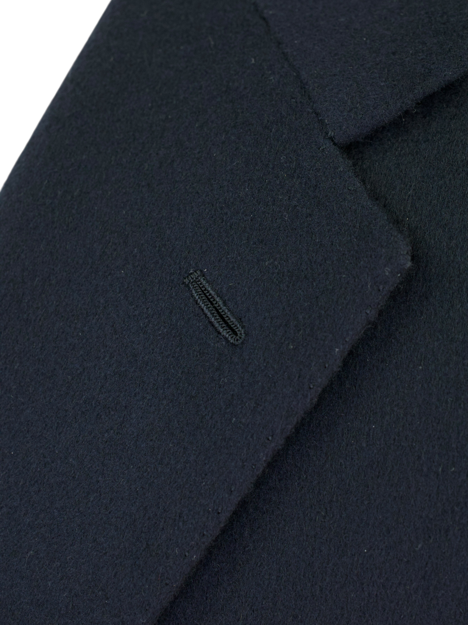 Kiton Navy Pure Plushy-Cashmere Timeless Overcoat