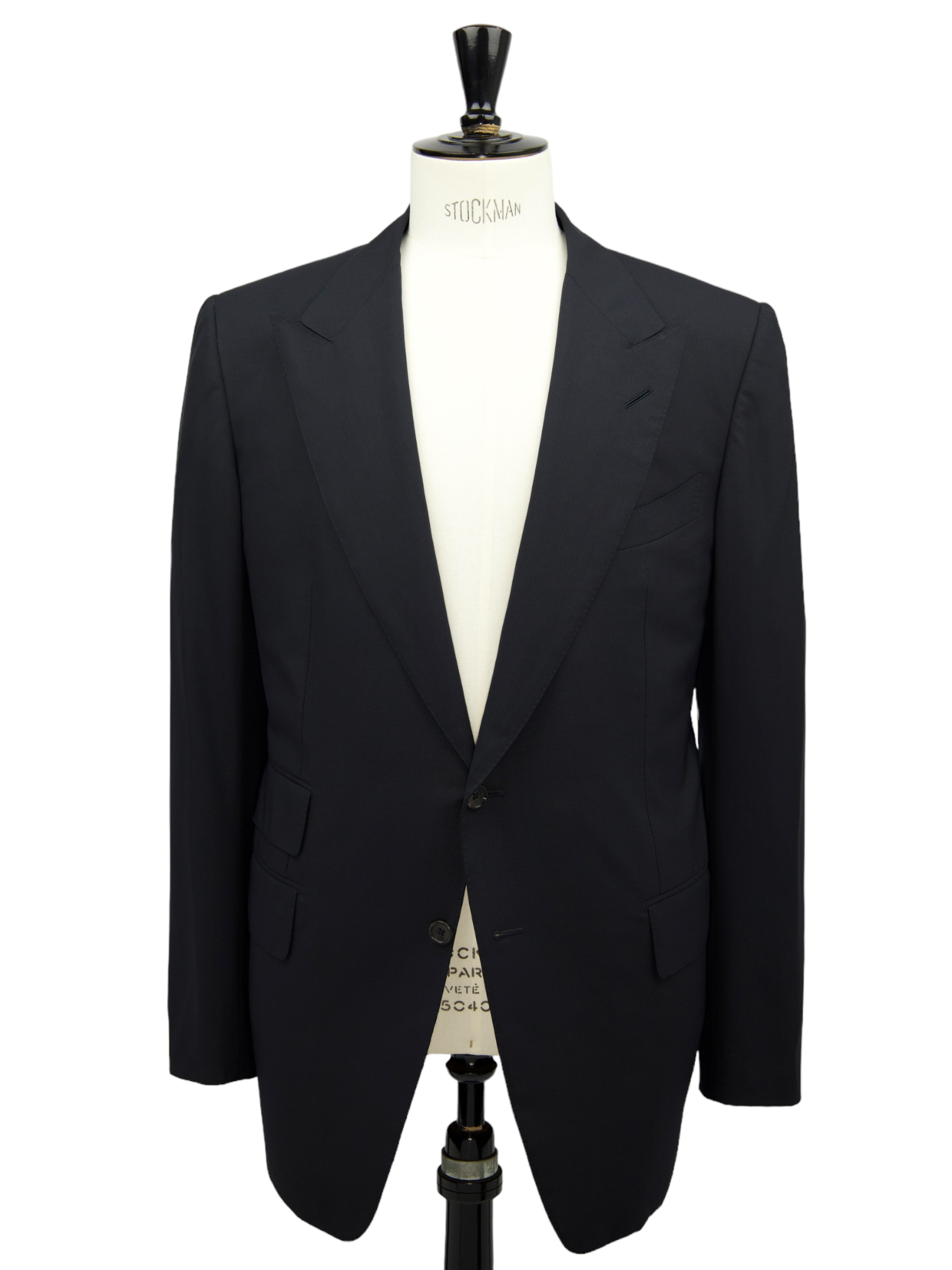 Tom Ford Navy Worsted Woollen Windsor Suit