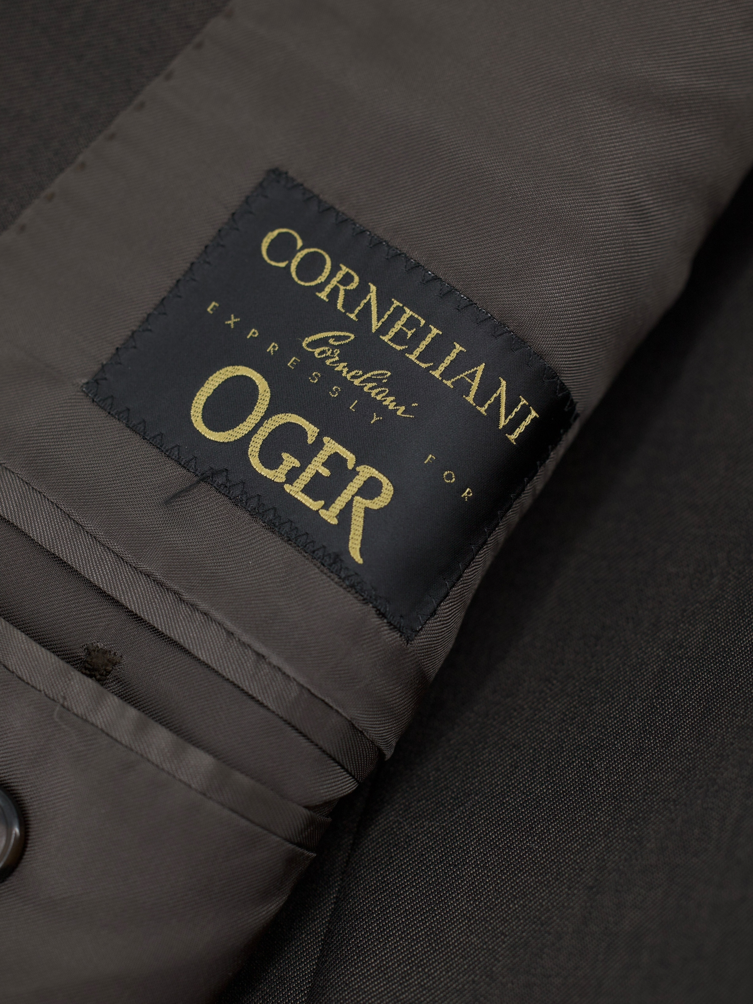 Corneliani Deep Dark-Green Super 150's Lungo Suit