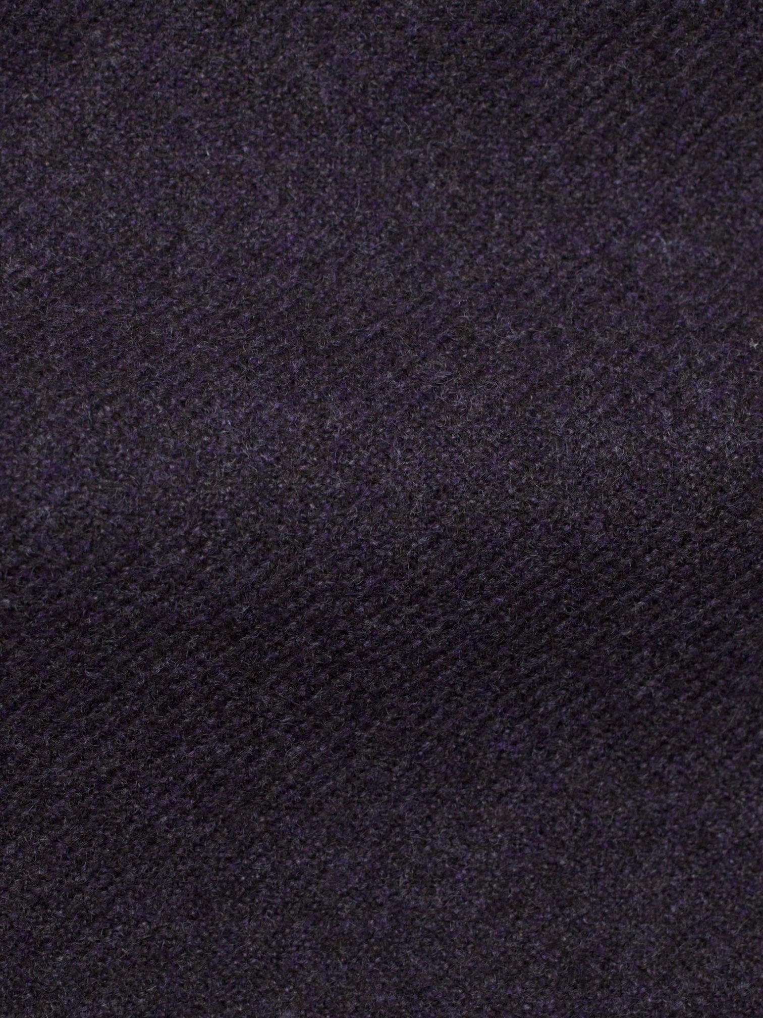 Brunello Cucinelli Aubergine Cashmere & Wool Peak-Lapel Jacket