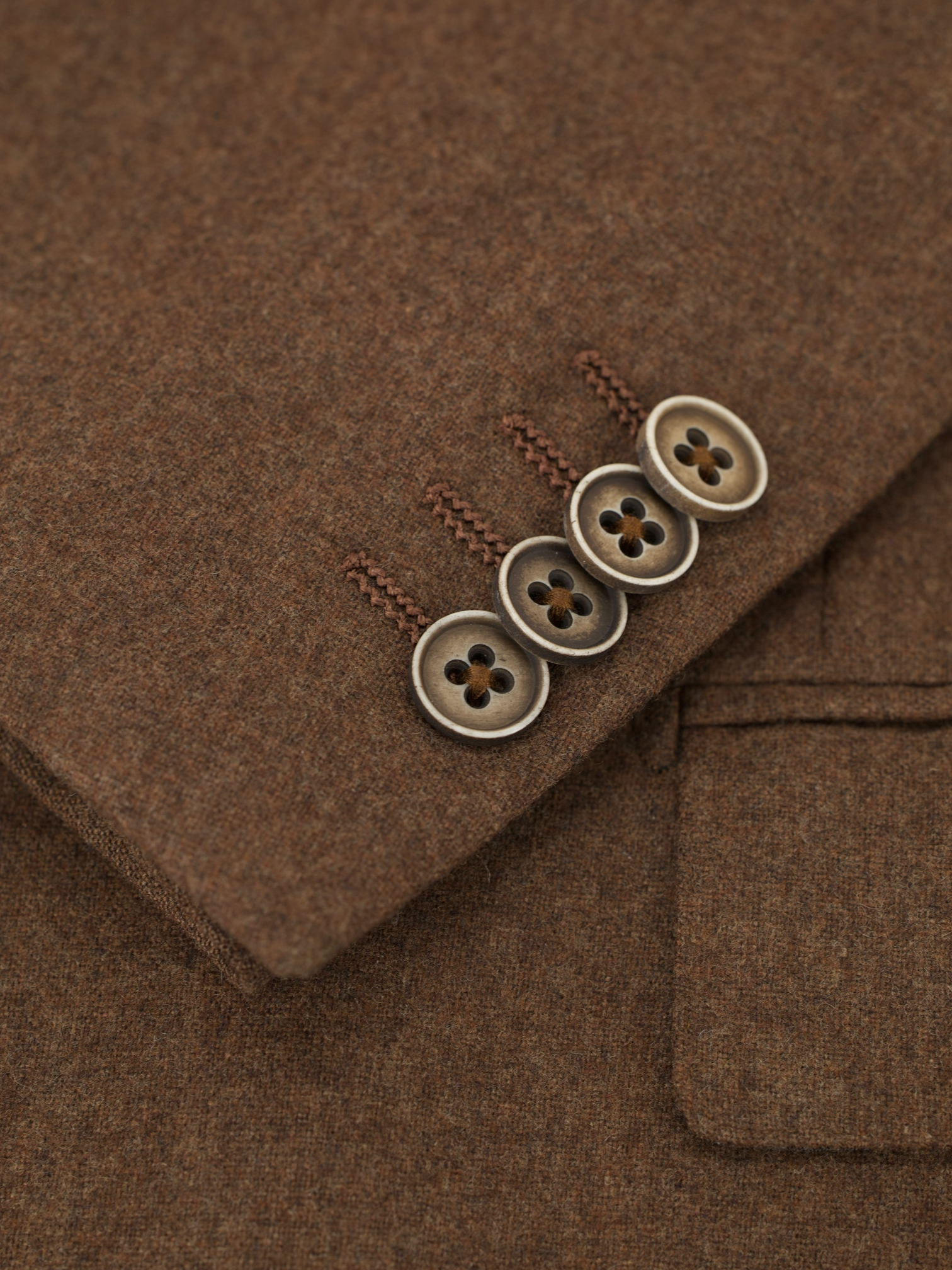 Ermenegildo Zegna Brown Pure-Wool Mila Winter Jacket