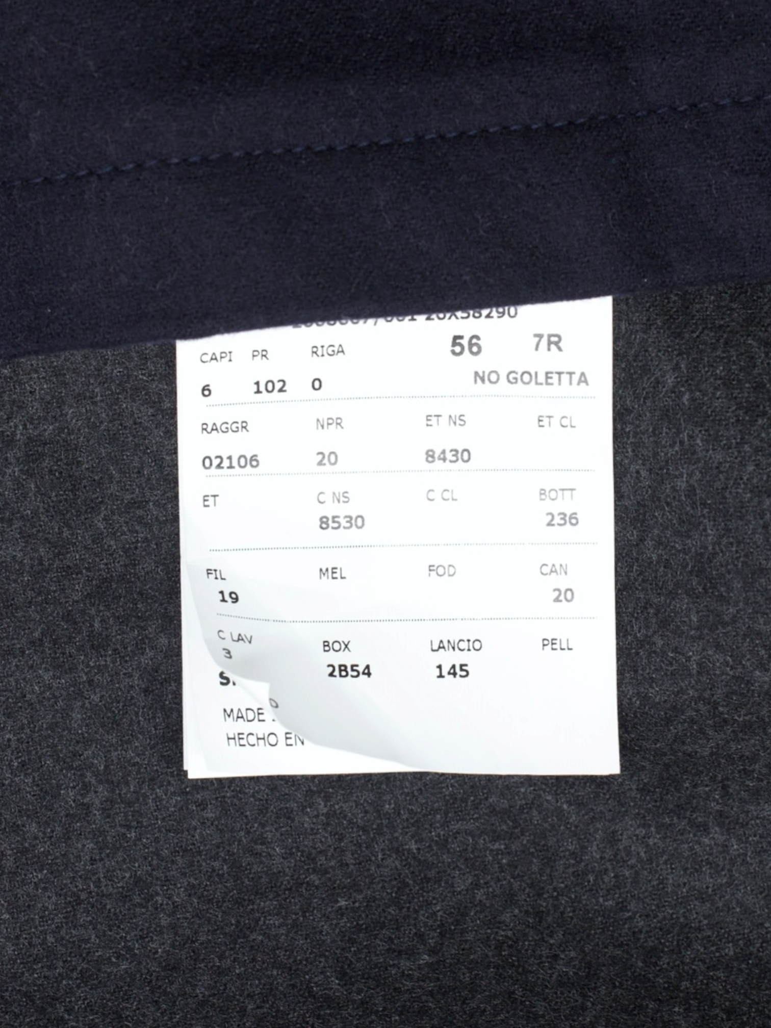 Corneliani Navy Wool & Silk Sportswear-Overshirt Jacket