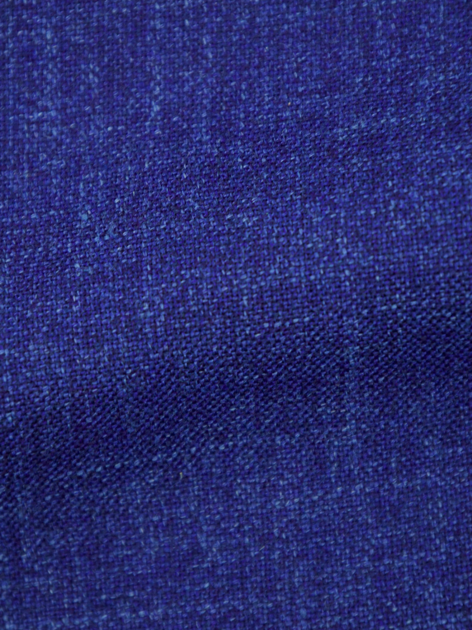 Kiton Cobalt Blue Wool, Silk and Linen Melange Suit