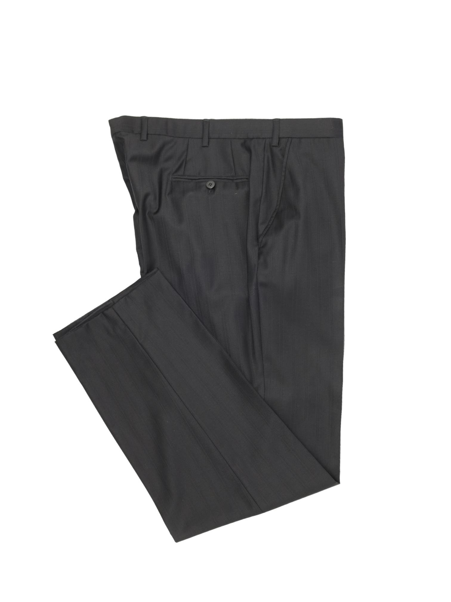 Brioni Black Shadow Stripe Parlamento Suit