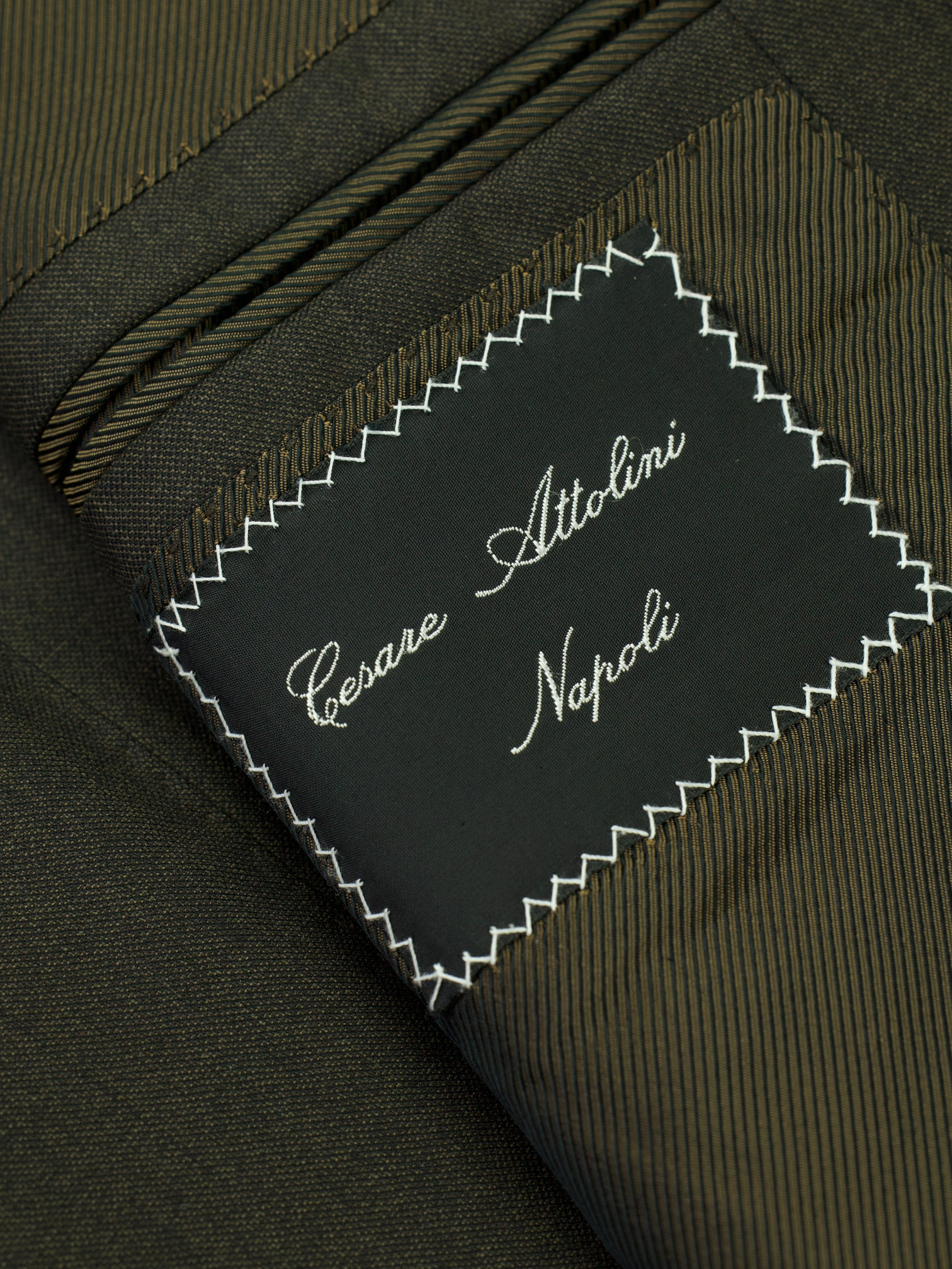 Cesare Attolini Deep Dark-Brown Fine-Wool Essential Jacket