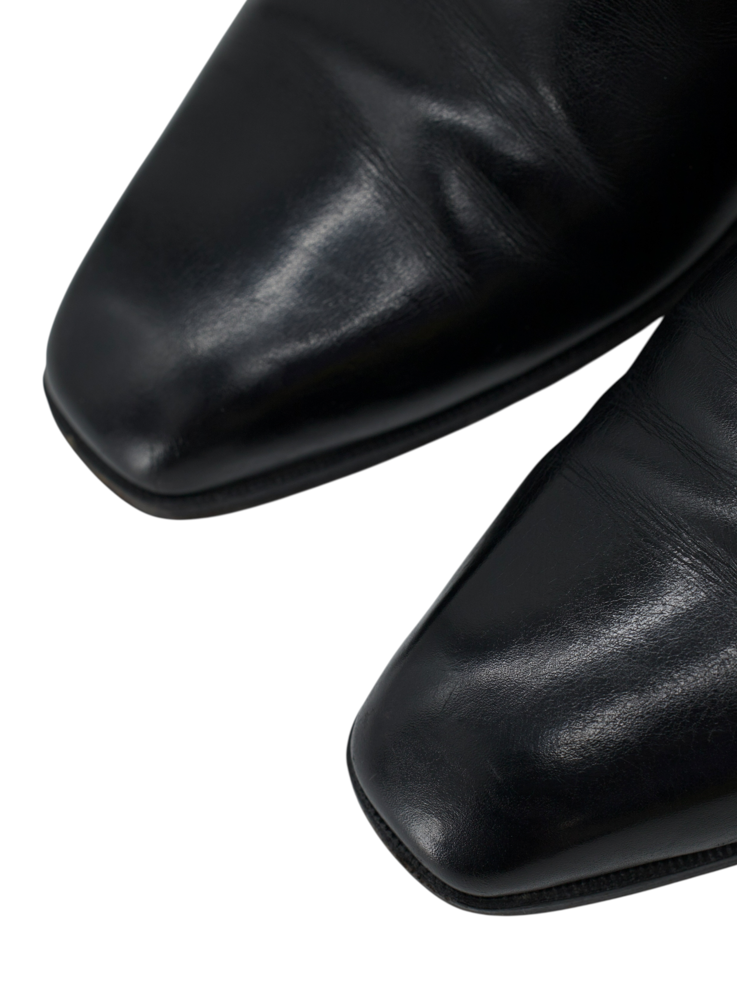 Berluti Black Vintage Wholecut Calfleather Oxford Lace-Ups