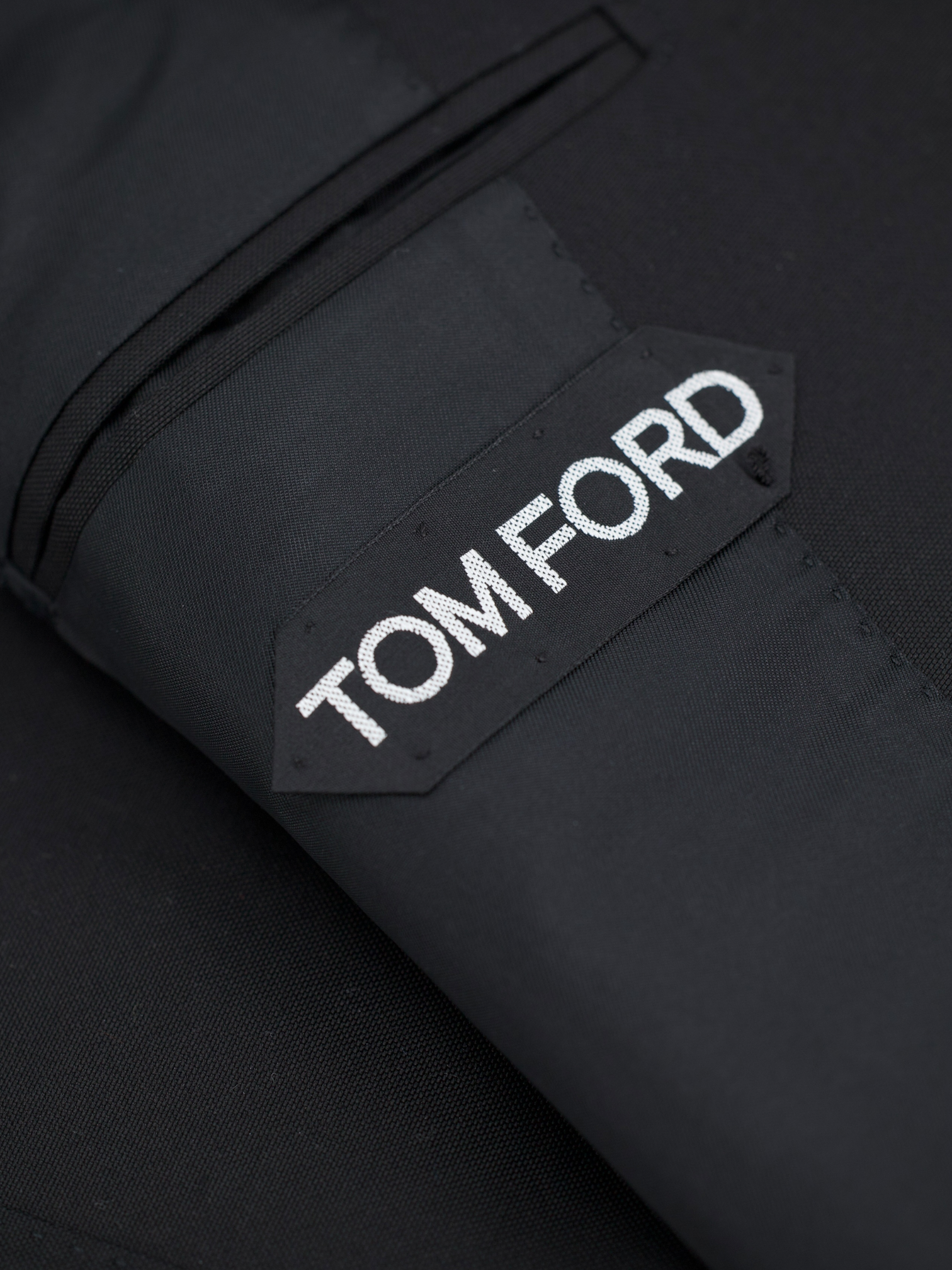 Tom Ford Black Cotton & Silk Dyllan Summer Jacket