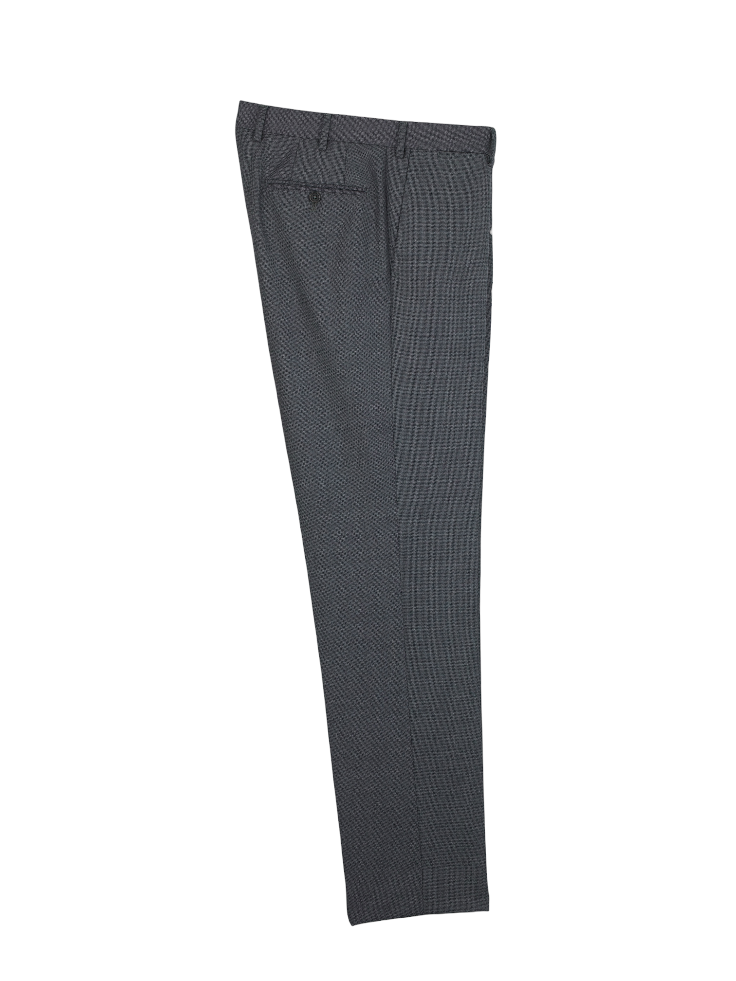 E. Formicola Dark Grey Double-Breasted Fine-Wool Lungo Suit