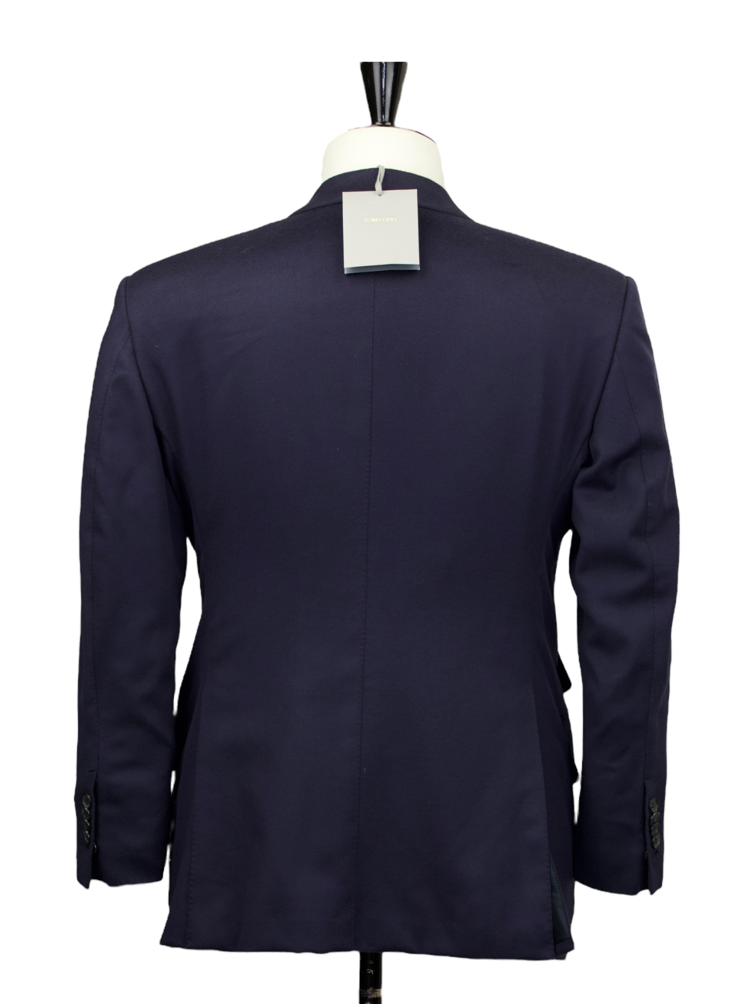 Tom Ford Navy Pure Cashmere Windsor Jacket