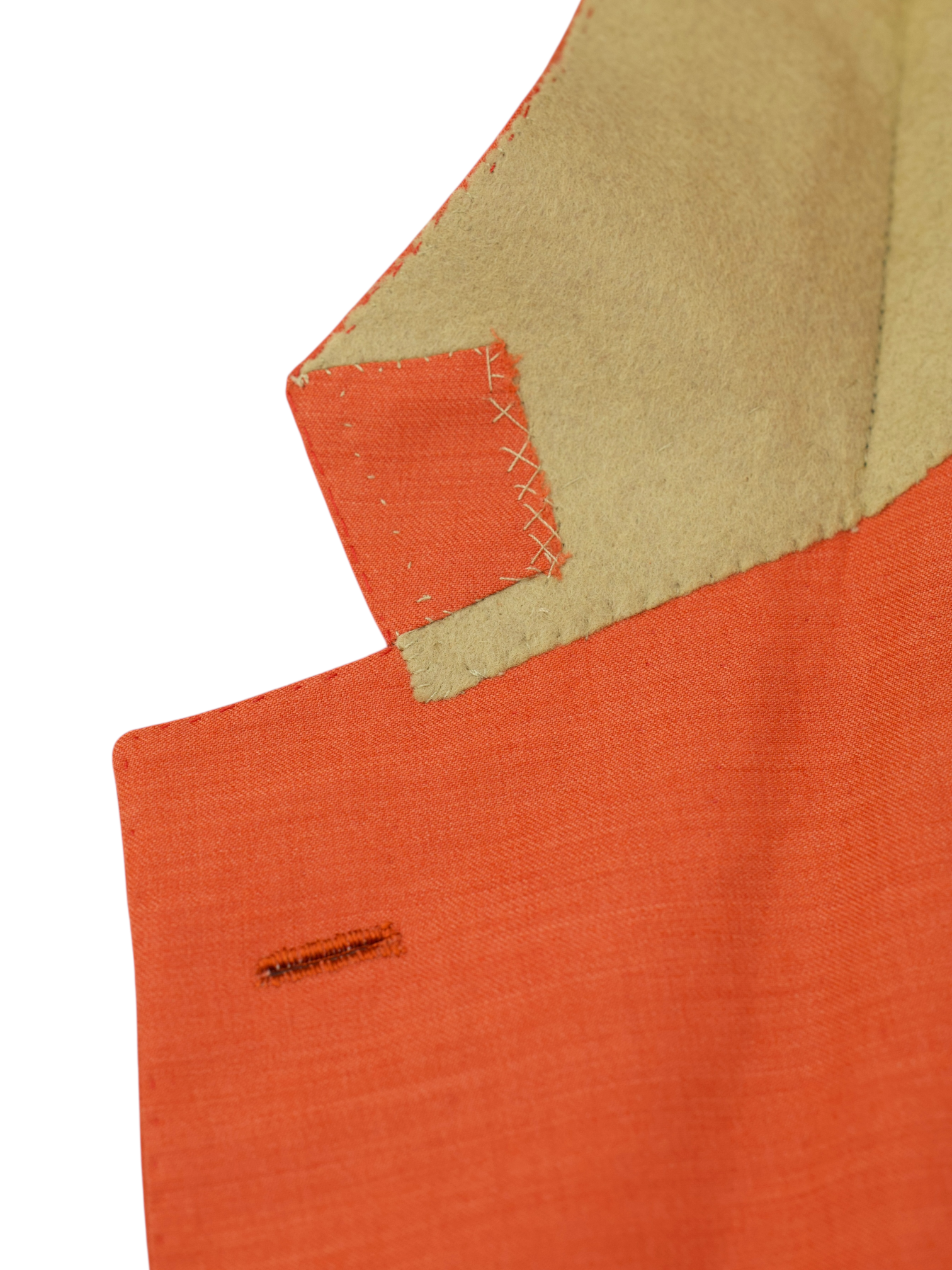 Kiton Coral Red Cool-Wool "La Grande Bellezza" Jacket