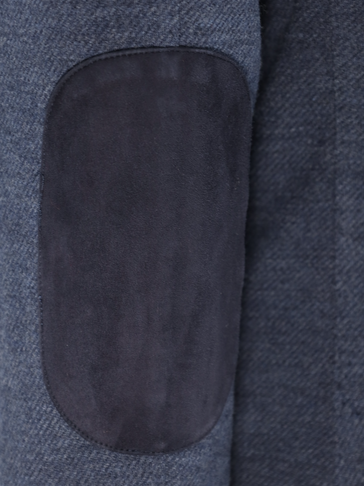 Loro Piana Denim Blue Twill Woollen Jacket