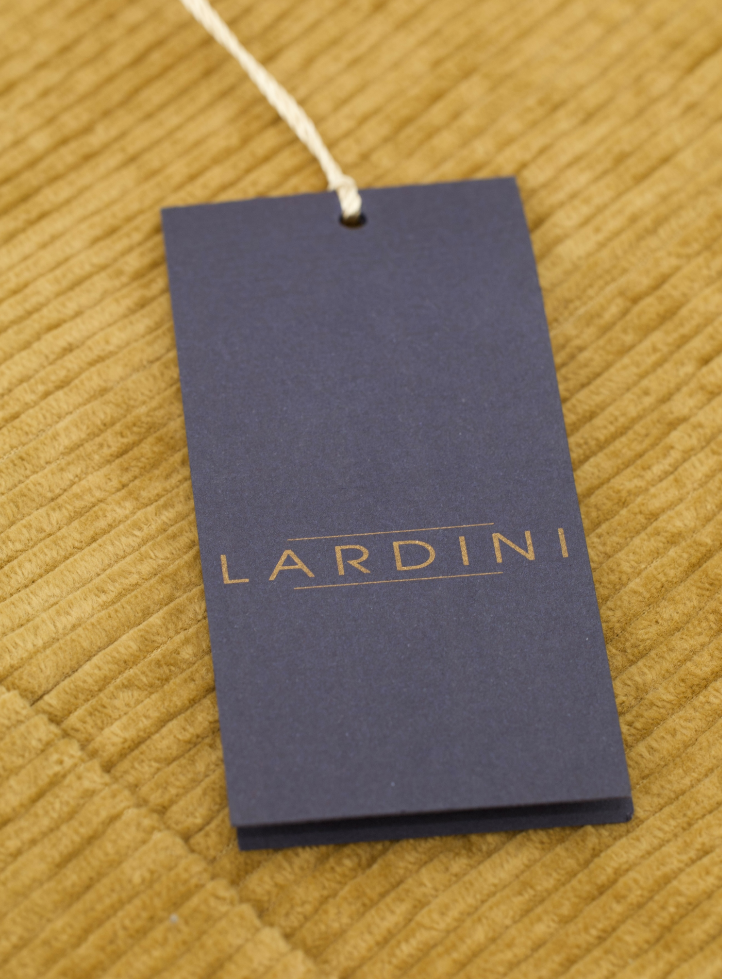 Lardini Brown Cotton Corduroy "Ivy League" Jacket