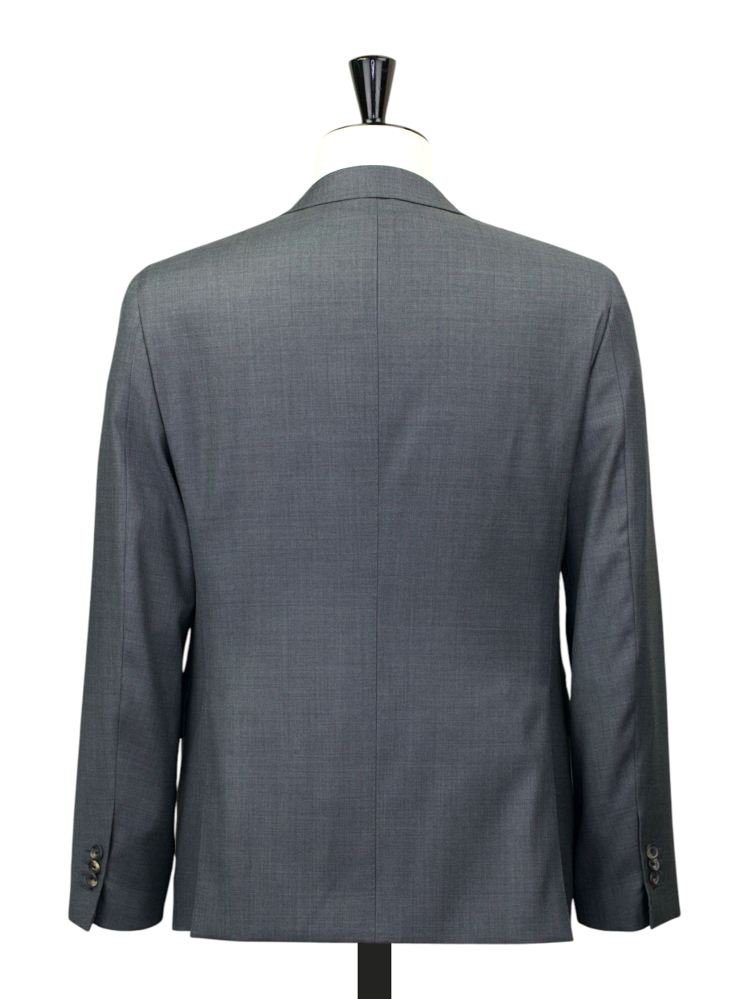 Caruso Mouse-Grey Super 150's "Australis" Sharkskin Boheme Suit + Extra Trousers