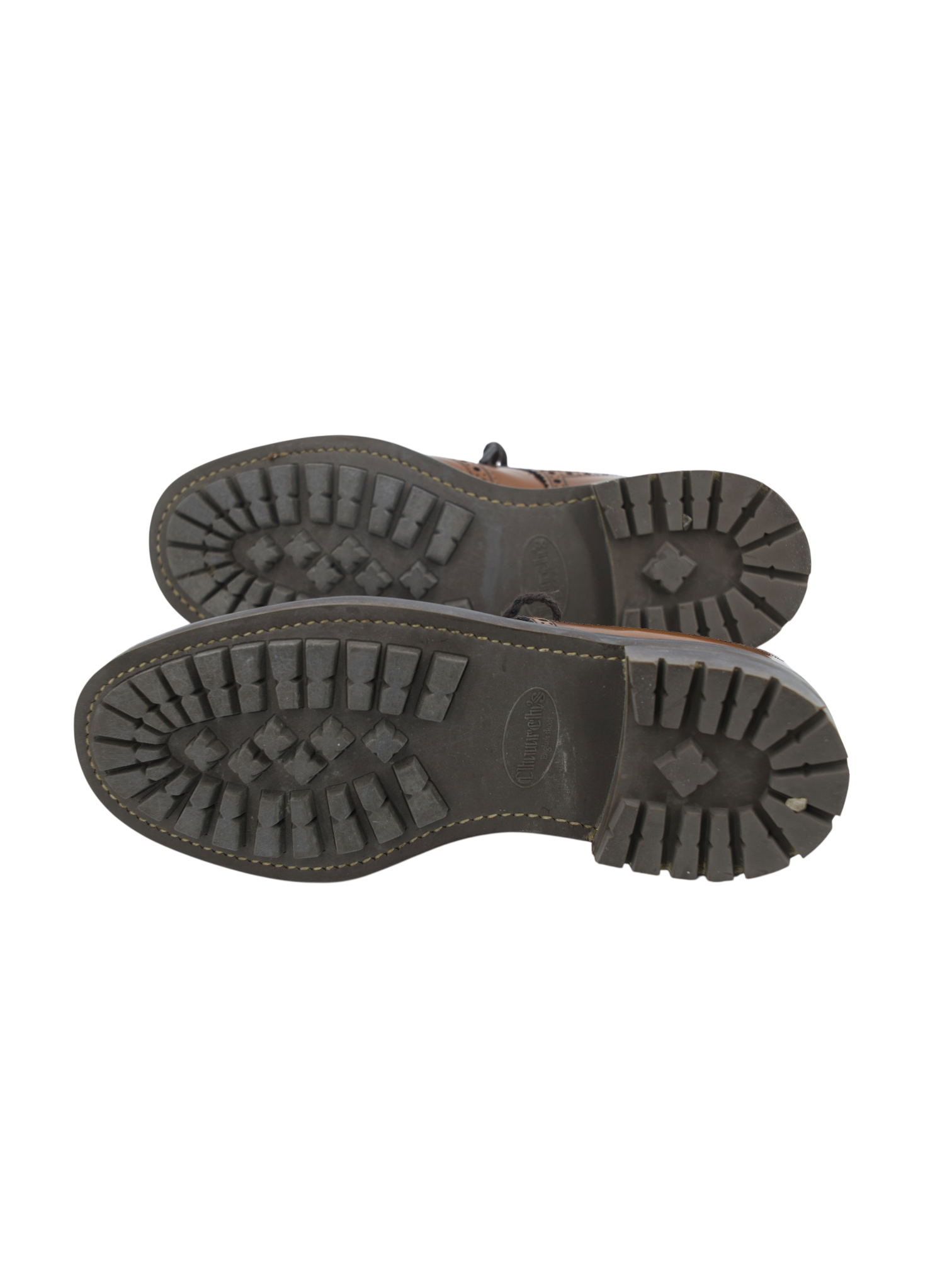 Church's Cognac Brown Plowden Brogue Derby Lace-ups