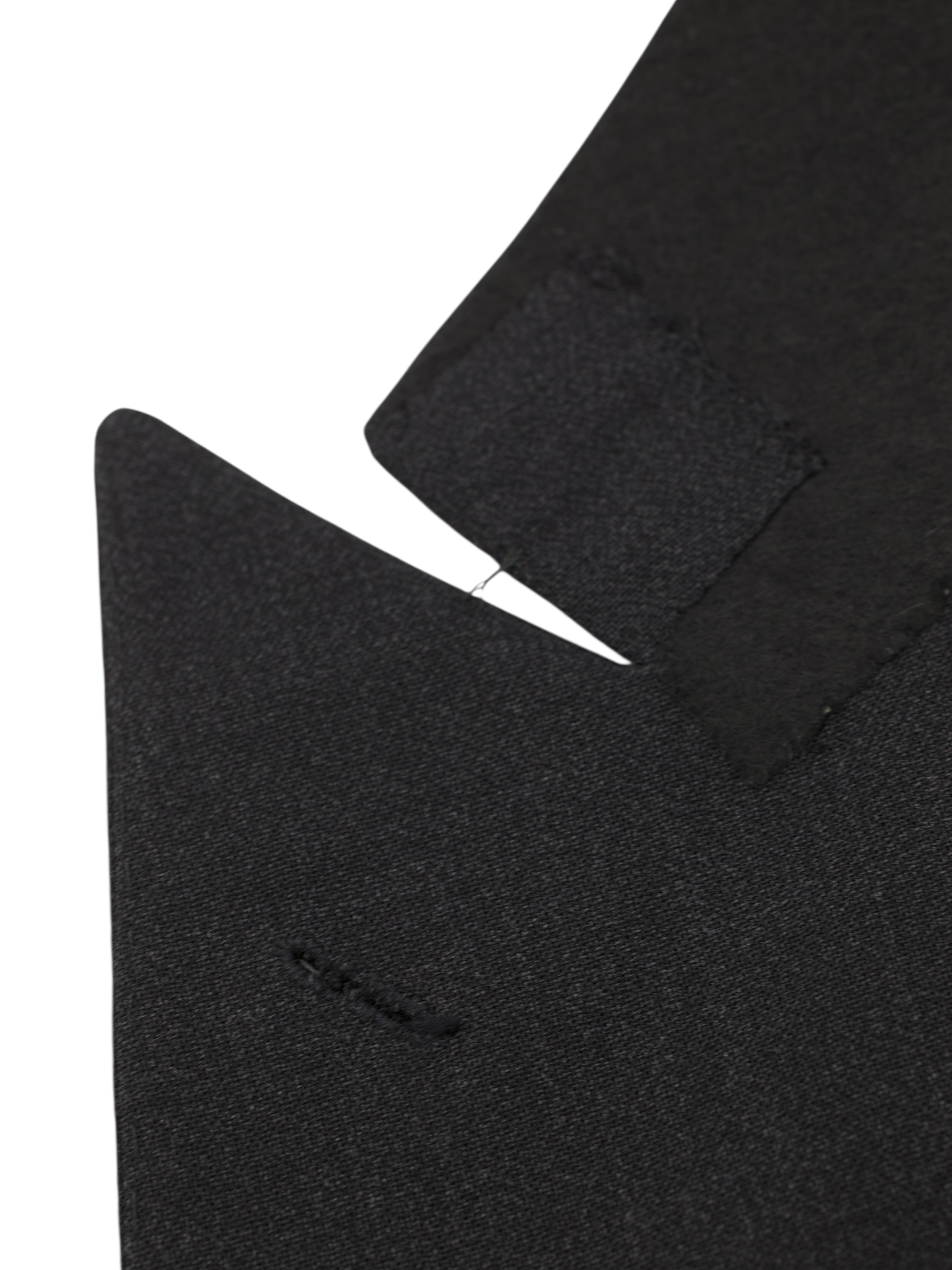 Kiton Anthracite Cool-Wool Neapolitan Double Breasted Suit