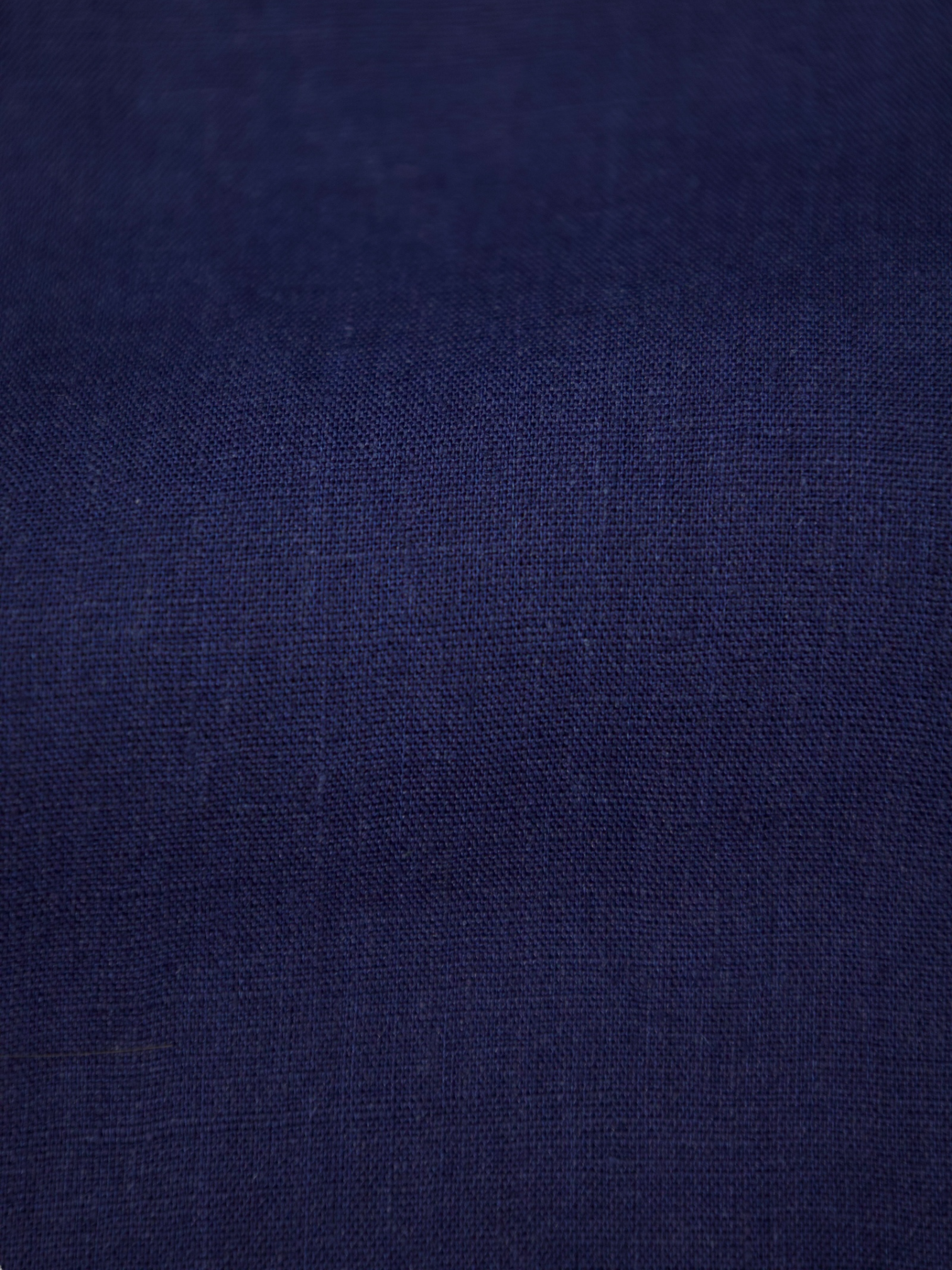 Cesare Attolini Dark Blue Linen Shirt