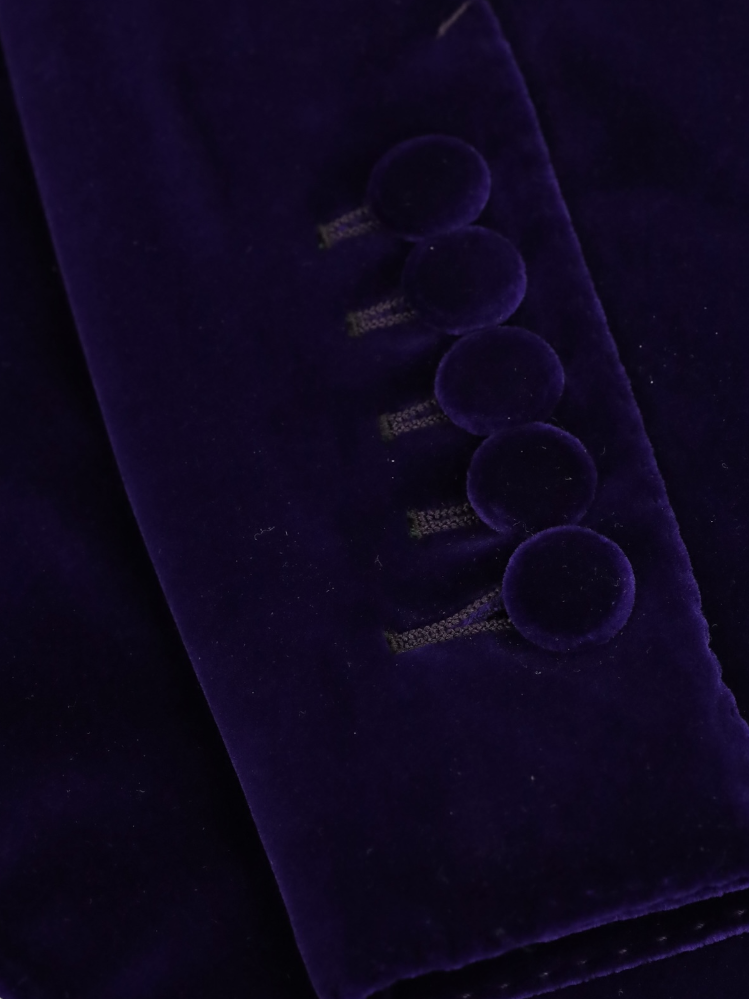 Tom Ford Violet Cotton & Silk Velvet Smoking “Buckingham” Jacket